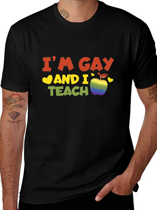 LGBTQ Gay Pride Teacher T-Shirt