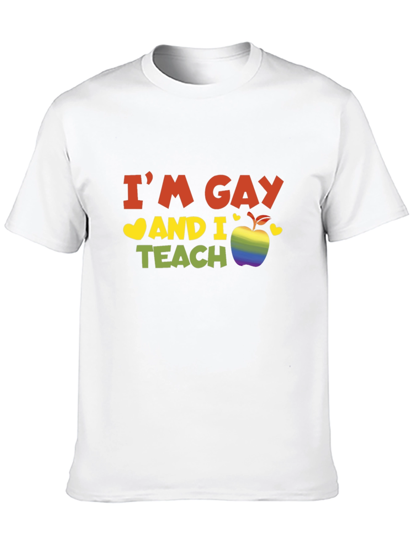 LGBTQ Gay Pride Teacher T-Shirt