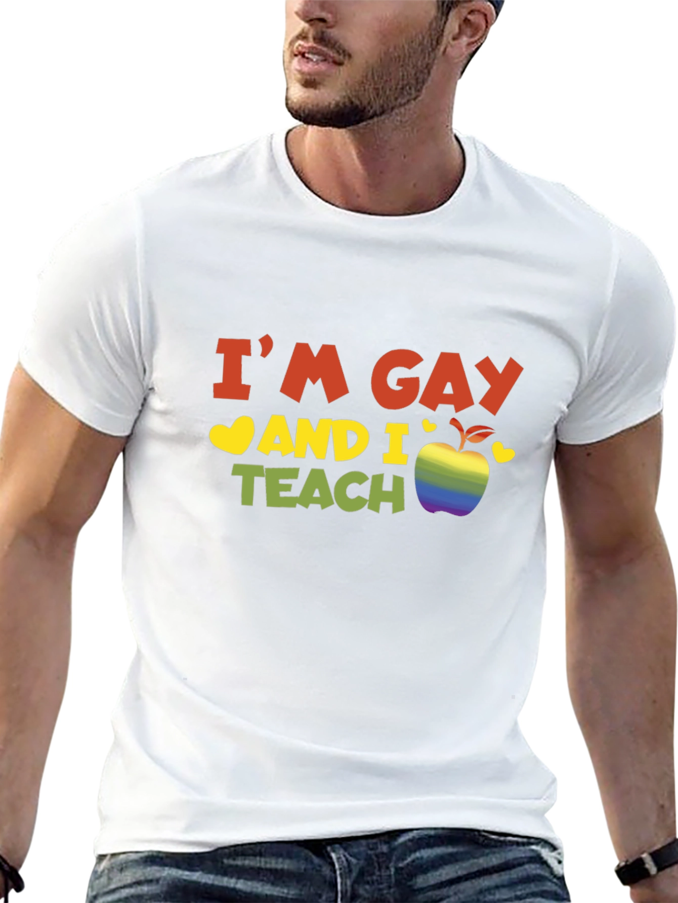 LGBTQ Gay Pride Teacher T-Shirt