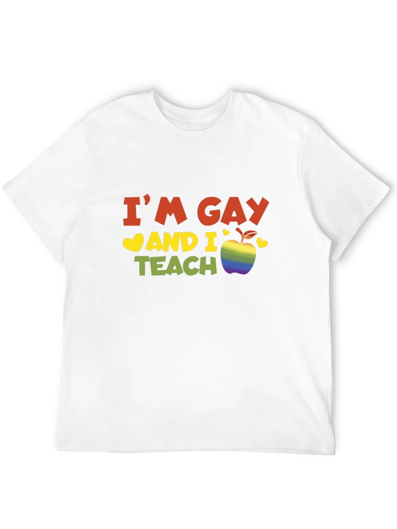 LGBTQ Gay Pride Teacher T-Shirt
