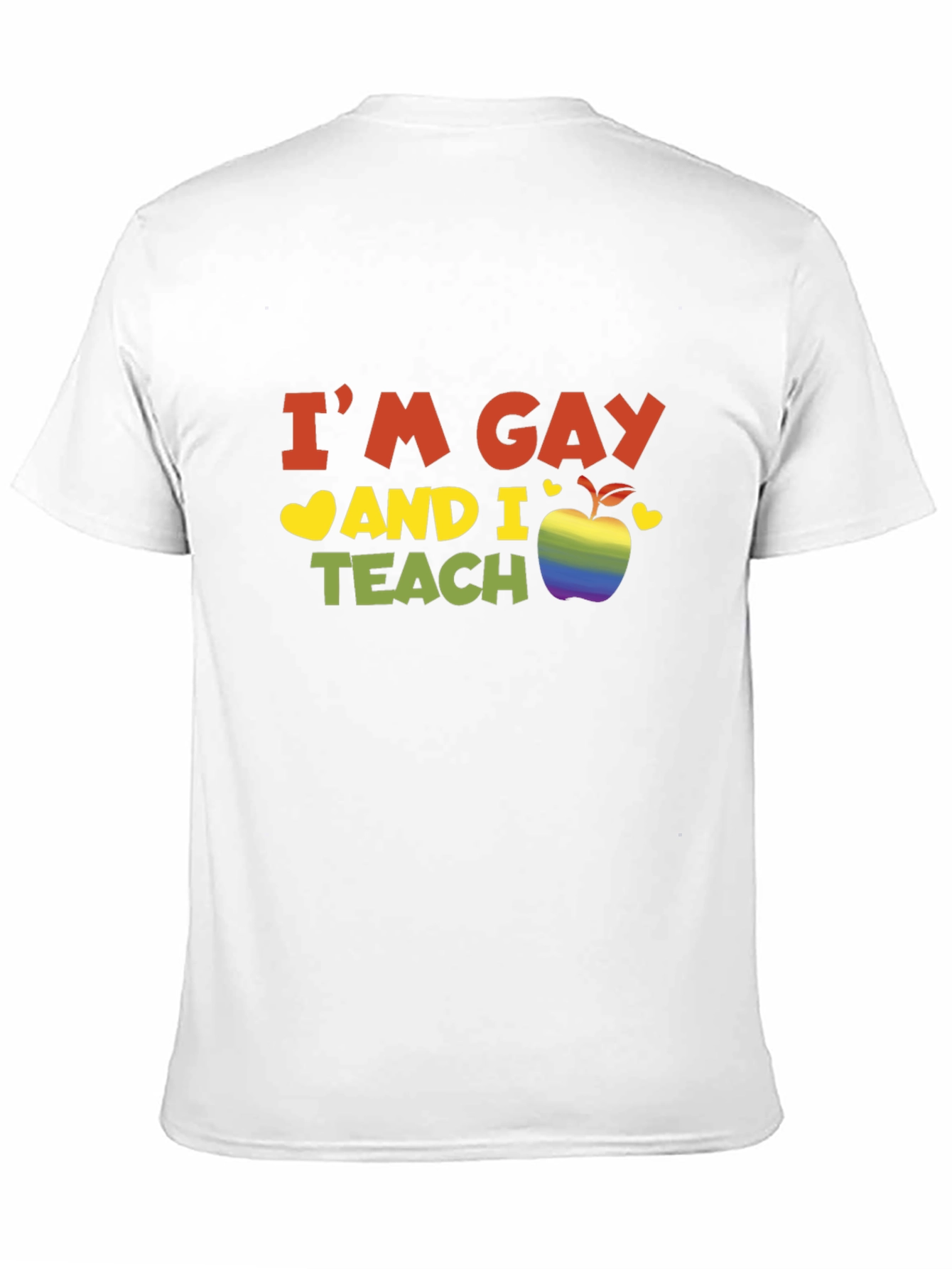 LGBTQ Gay Pride Teacher T-Shirt
