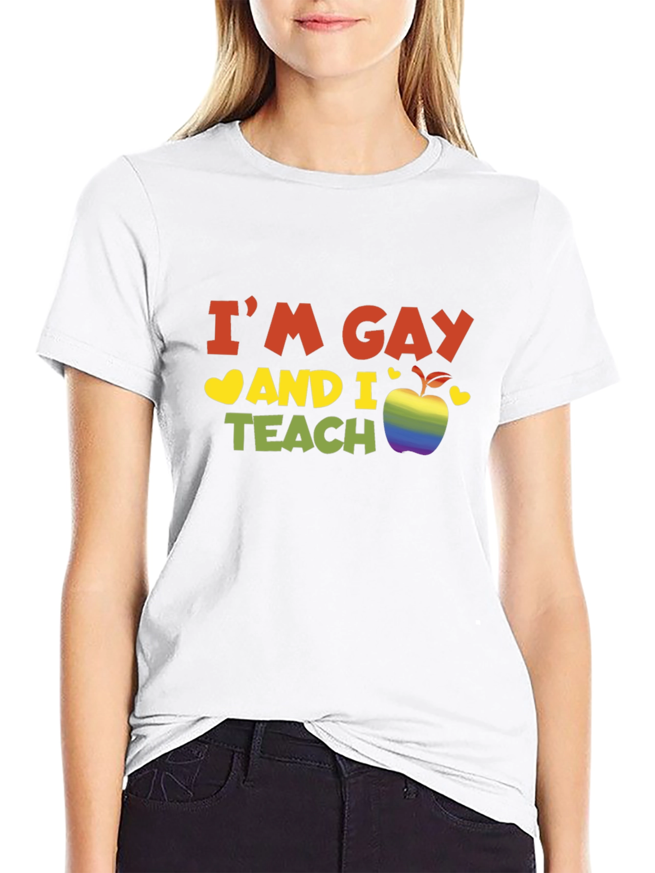 LGBTQ Gay Pride Teacher T-Shirt
