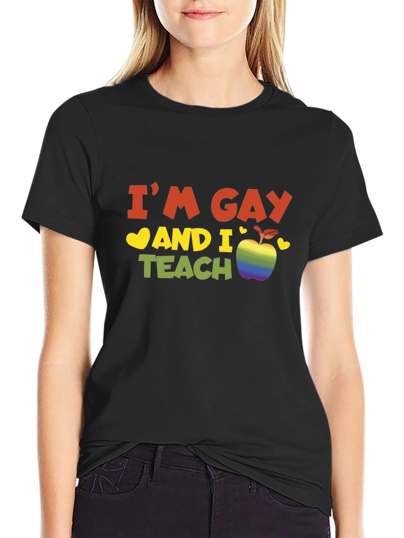 LGBTQ Gay Pride Teacher T-Shirt