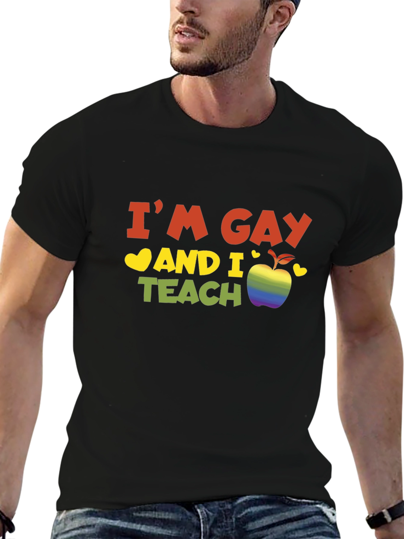 LGBTQ Gay Pride Teacher T-Shirt