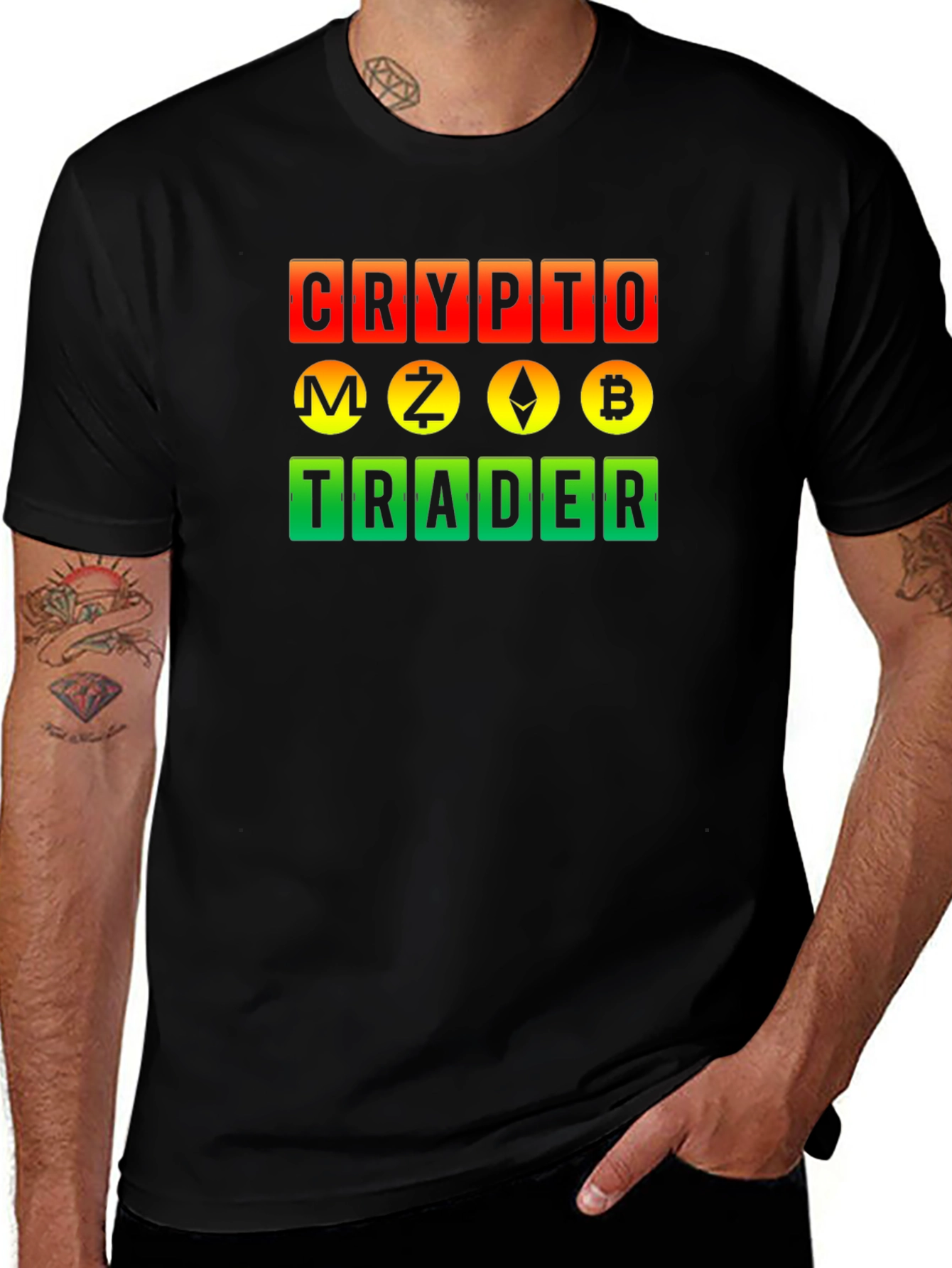 Crypto Trader T-Shirt | Bitcoin Ethereum Altcoins HODL