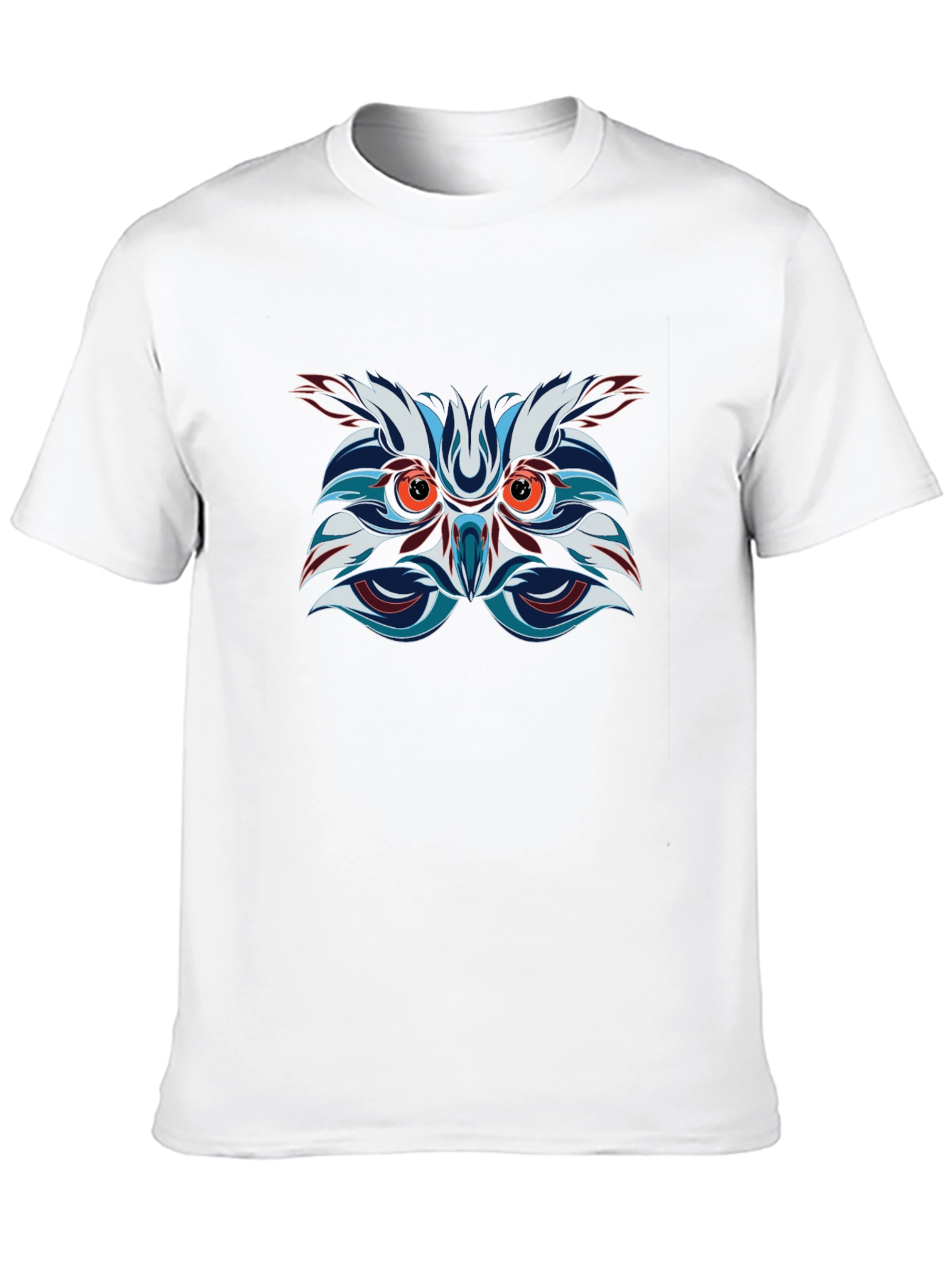 Owl Graphic Tee - Dark Cotton Blend
