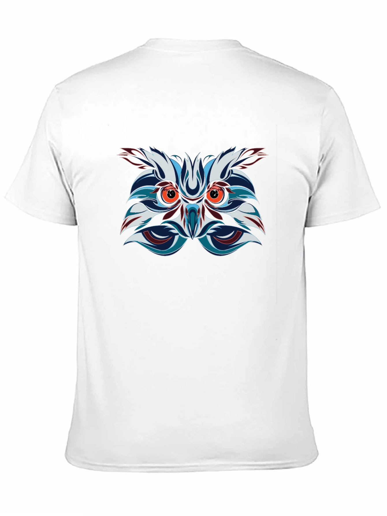 Owl Graphic Tee - Dark Cotton Blend