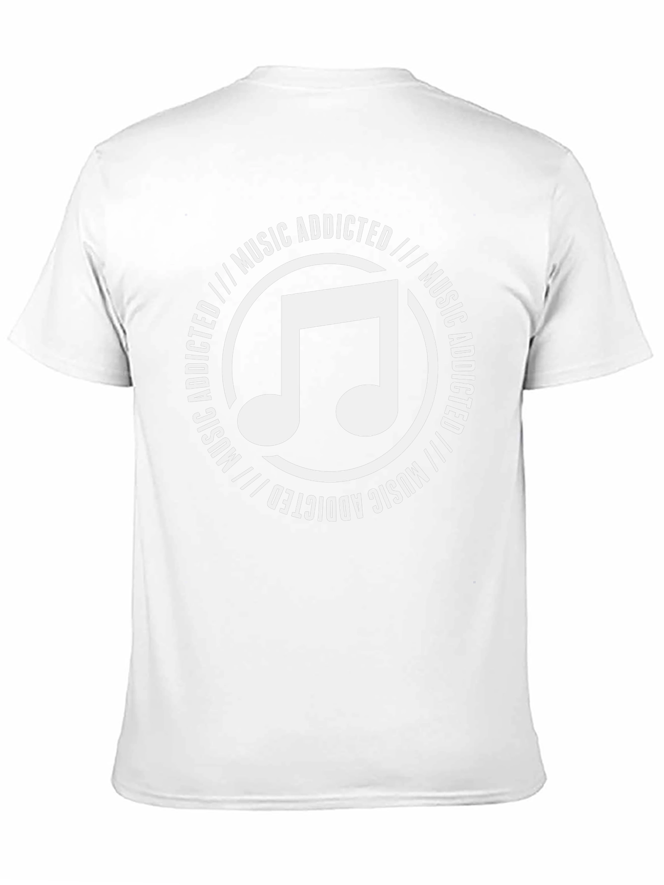 Music Addicted Graphic T-Shirt