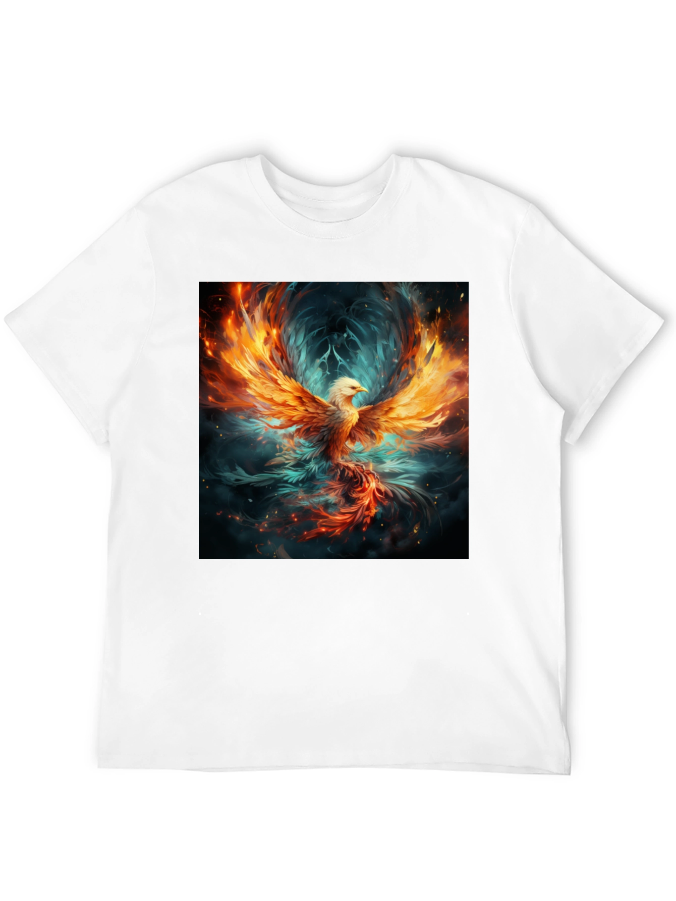 Phoenix Graphic Black Tee