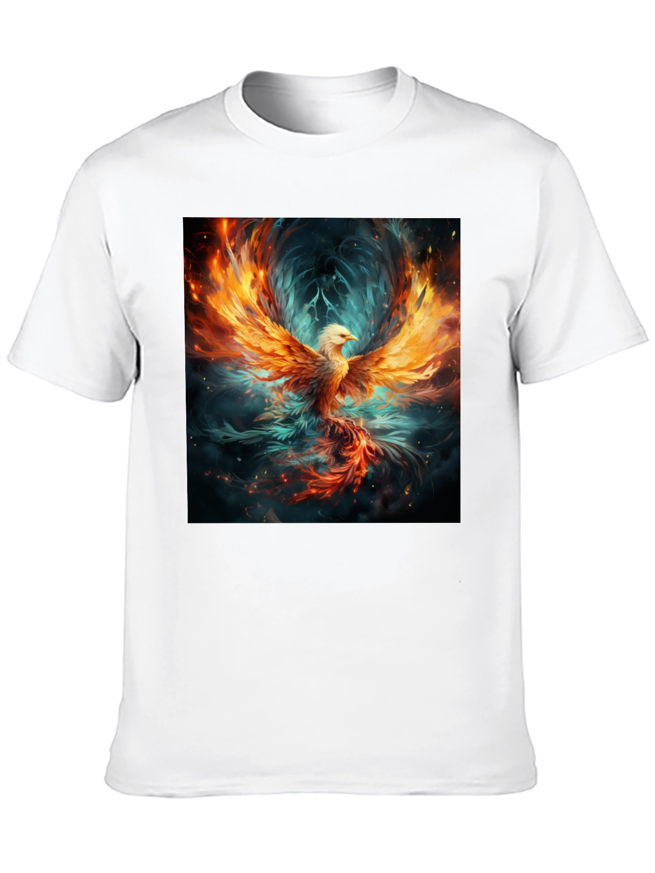 Phoenix Graphic Black Tee