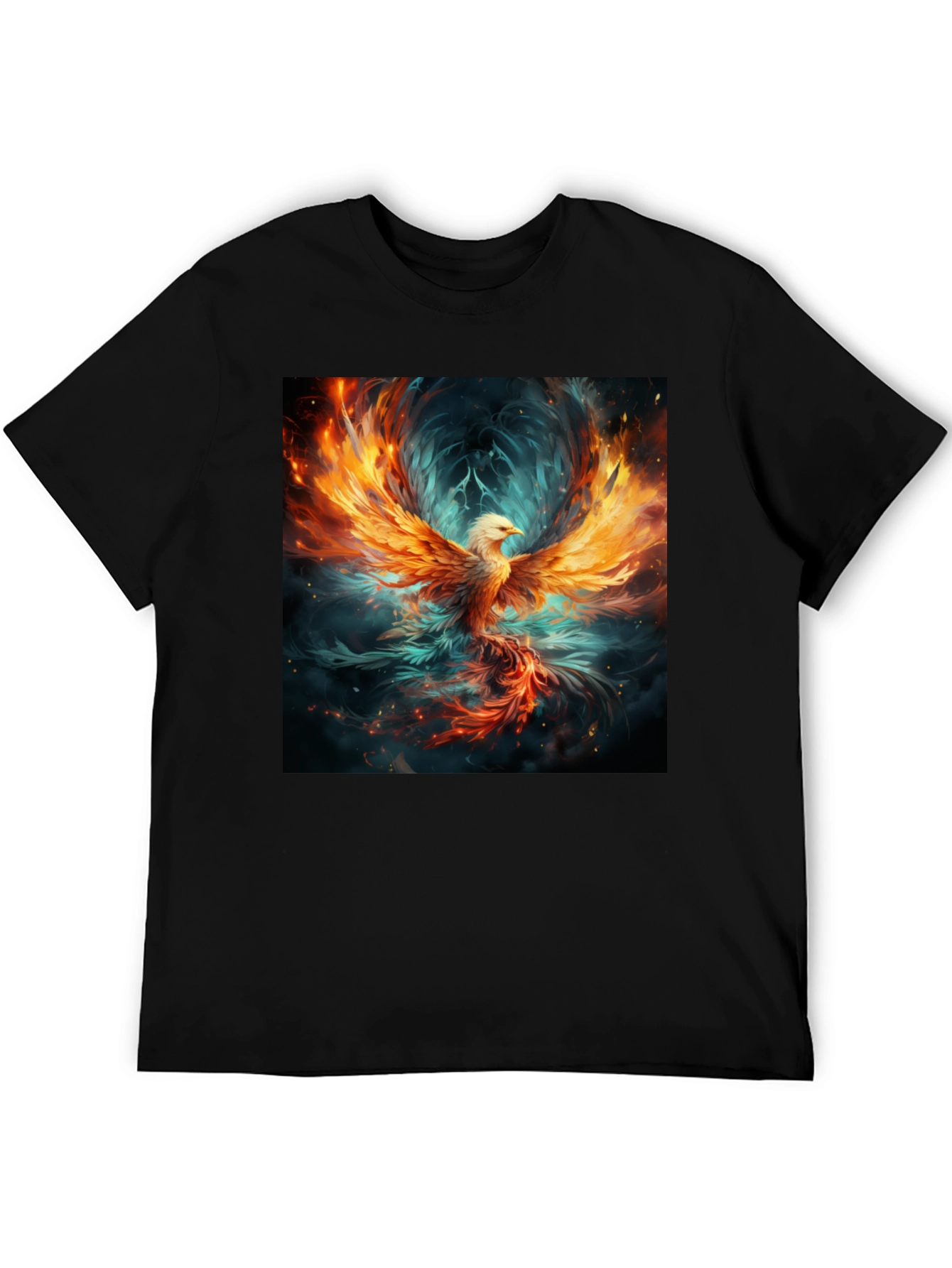 Phoenix Graphic Black Tee
