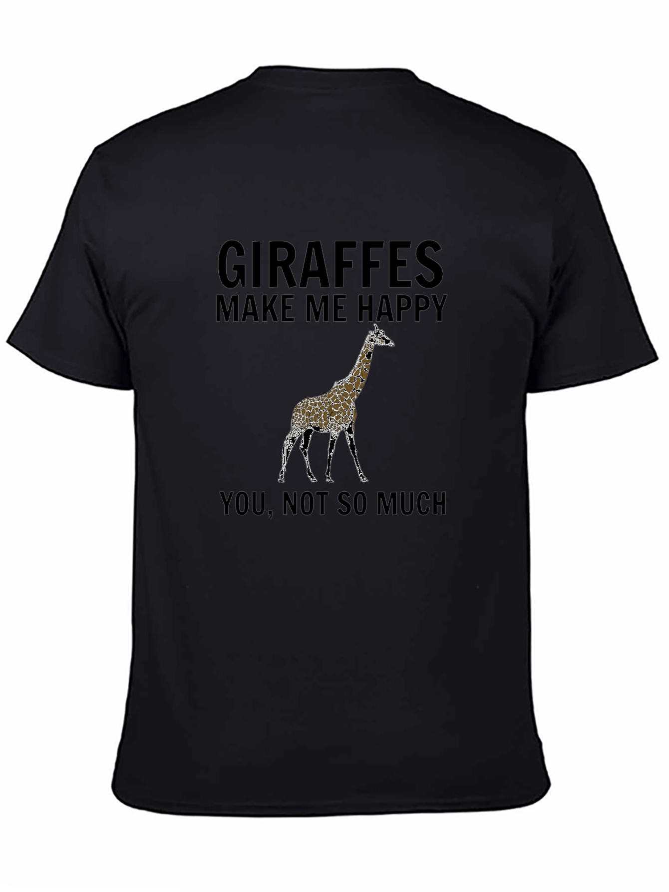 Giraffe Graphic Tee - Funny Novelty Shirt