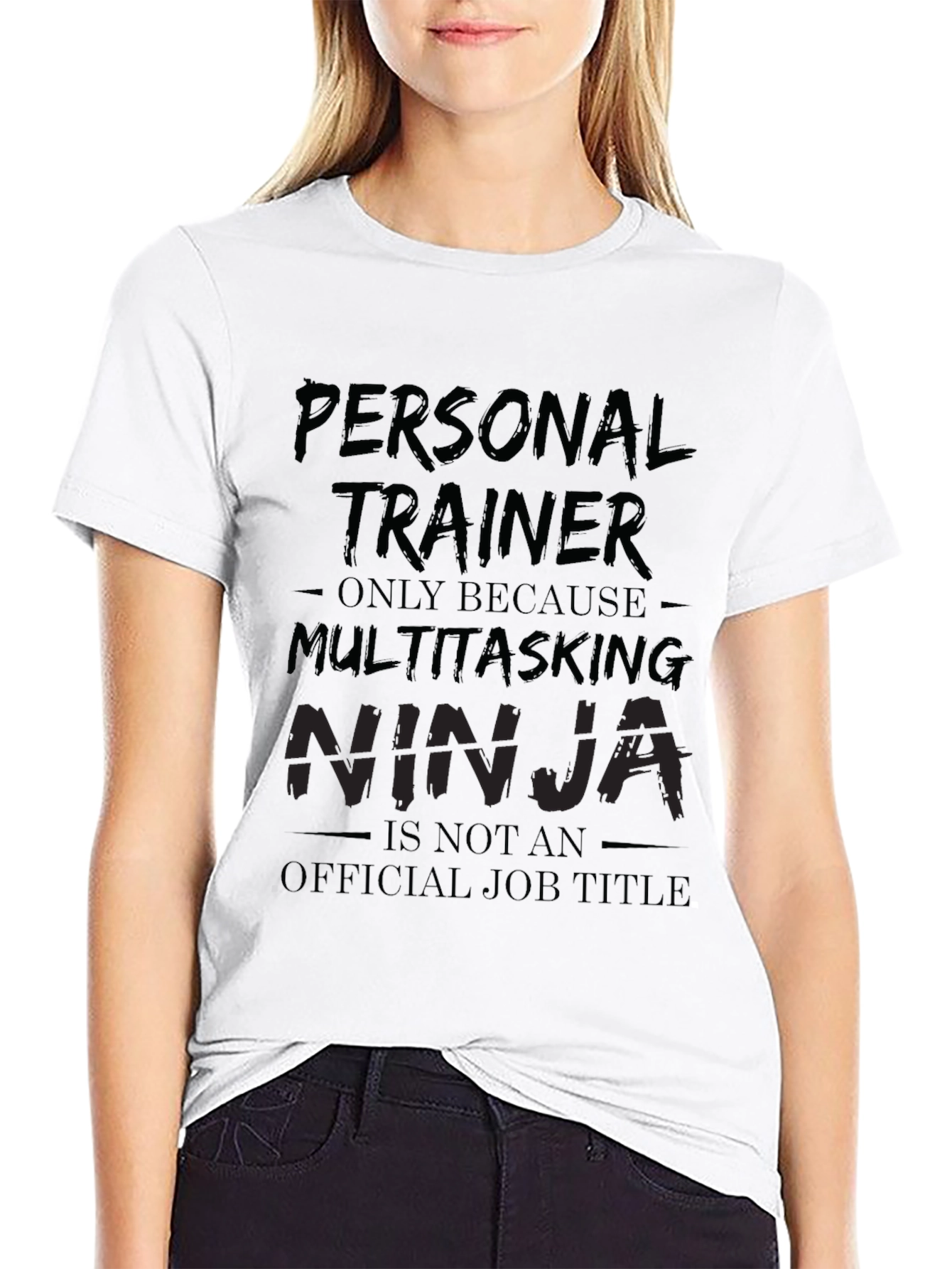 Personal Trainer Multitasking Ninja Funny T-Shirt