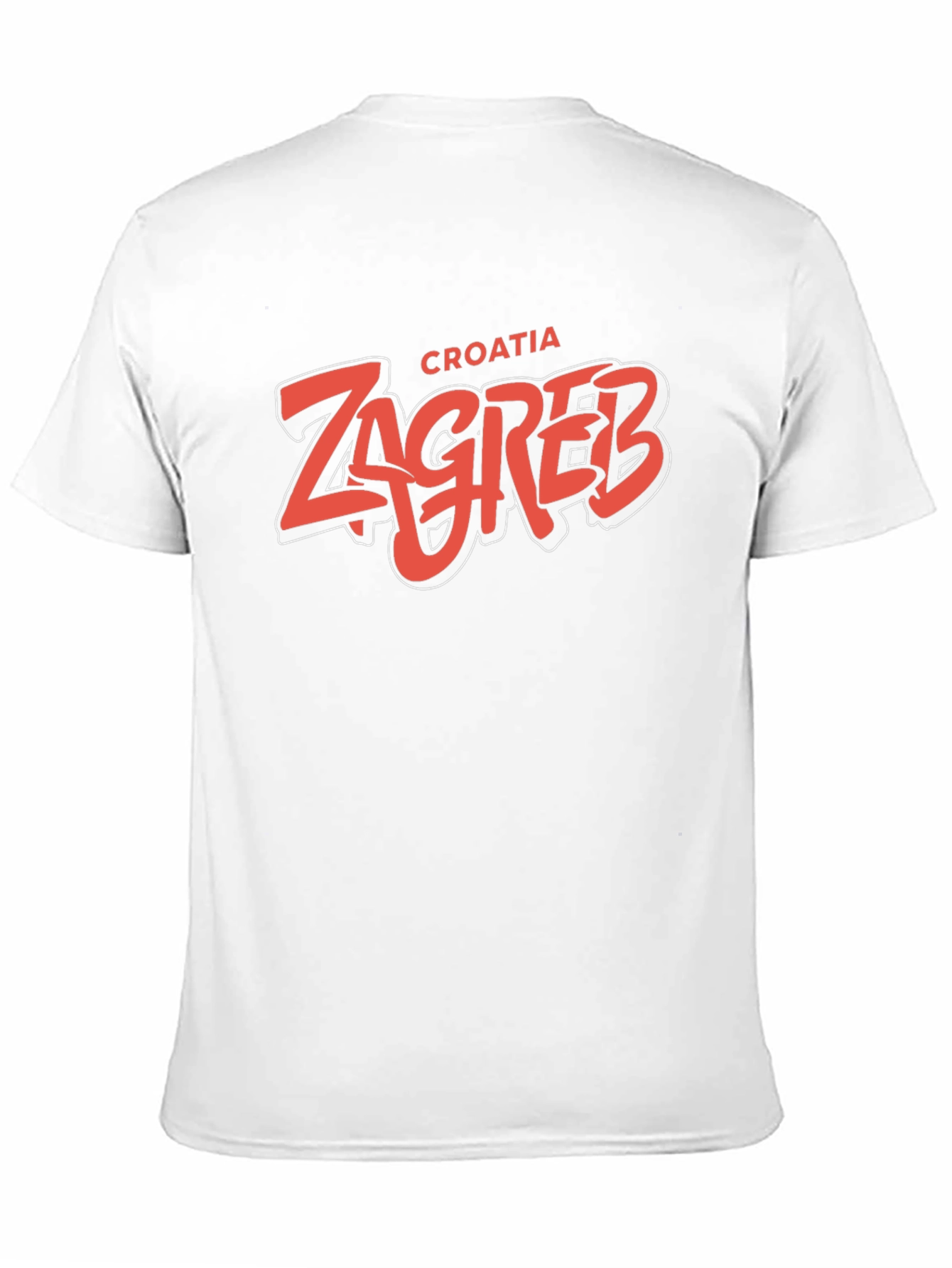 Zagreb Croatia Graphic Tee - Cool Tourist Souvenir T-Shirt