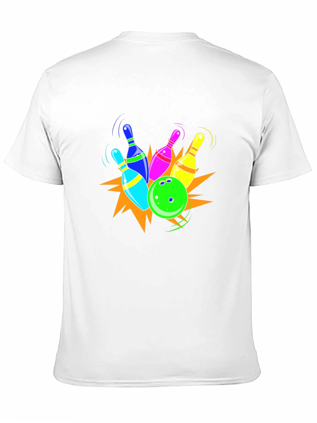 Bowling Strike Graphic T-Shirt