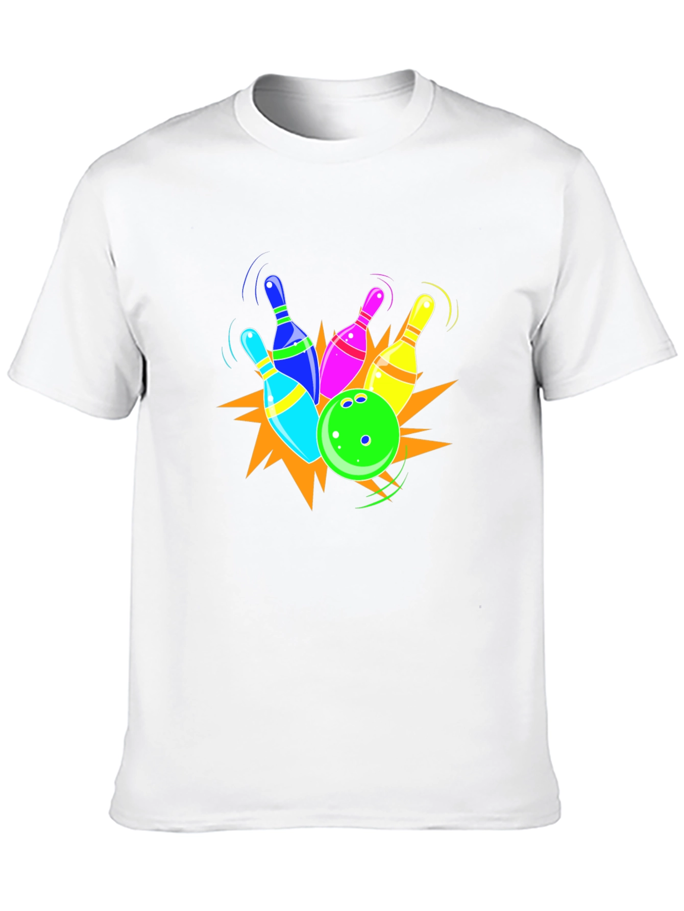 Bowling Strike Graphic T-Shirt