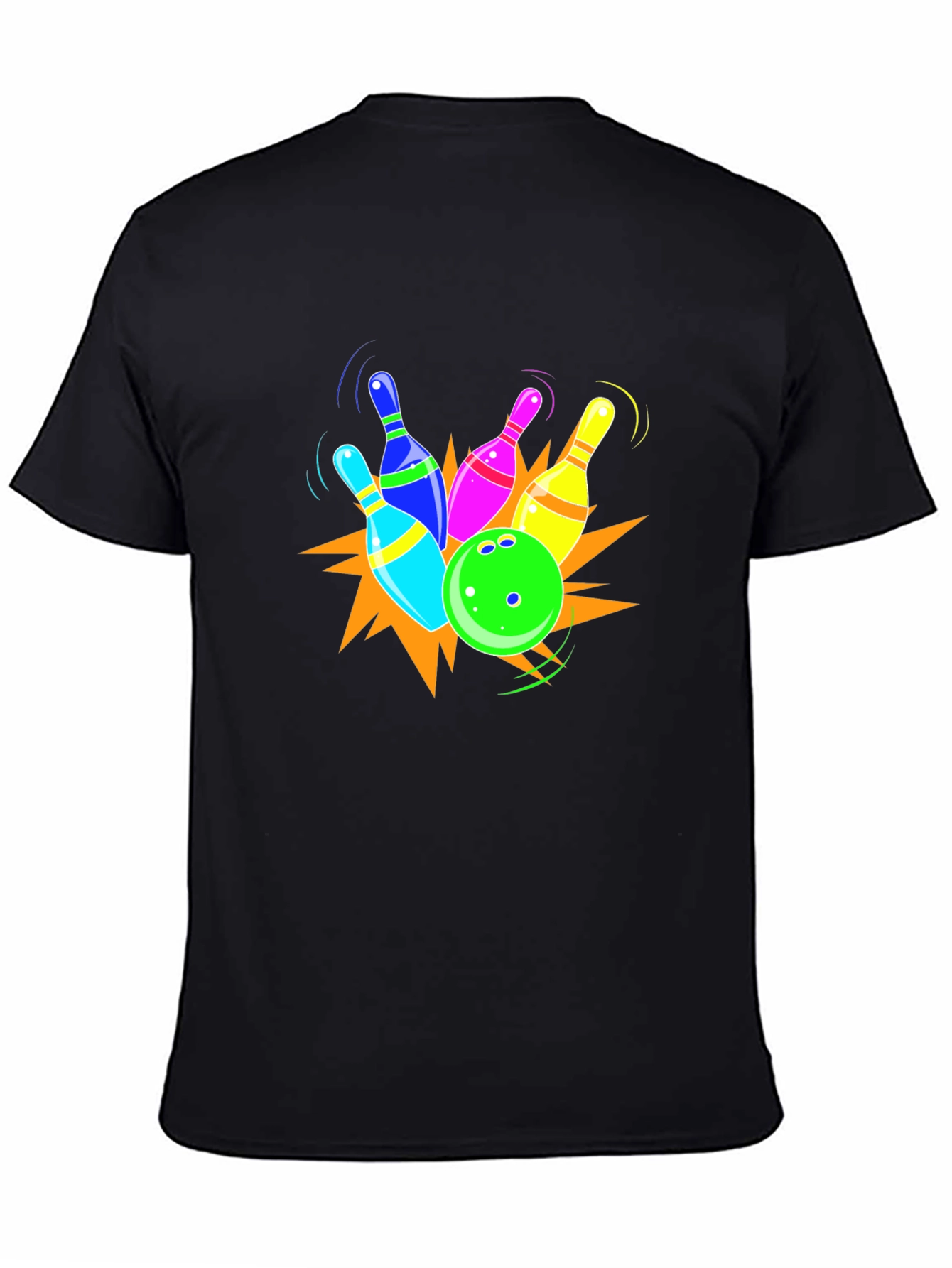 Bowling Strike Graphic T-Shirt