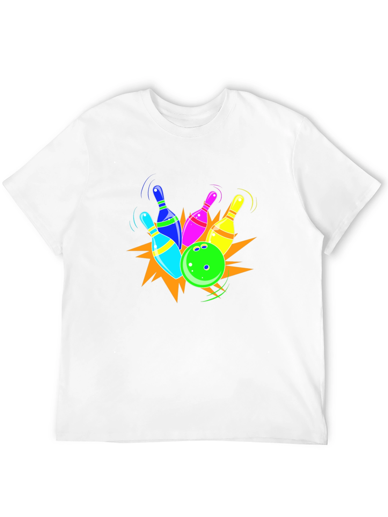 Bowling Strike Graphic T-Shirt