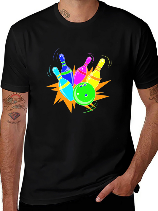 Bowling Strike Graphic T-Shirt
