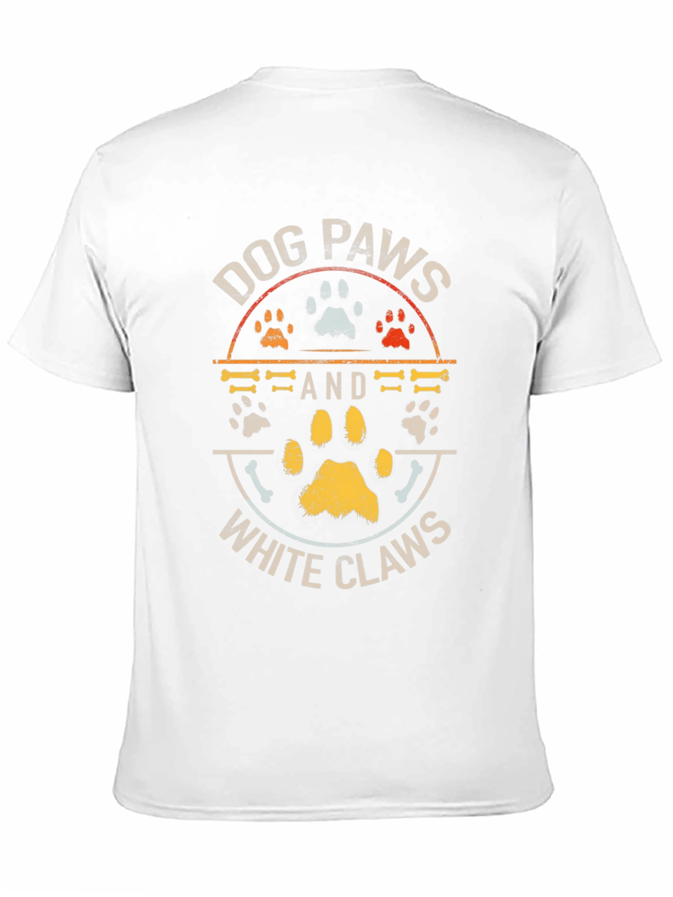 Dog Paws and White Claws Graphic Tee