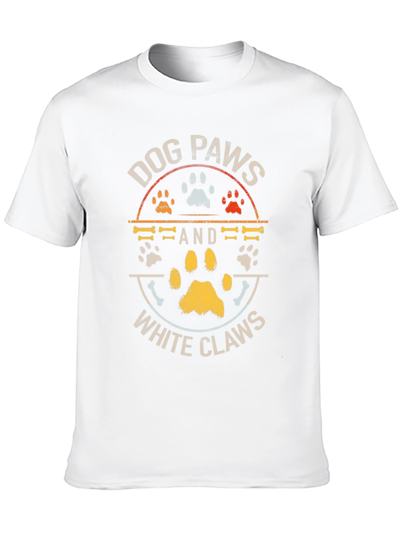 Dog Paws and White Claws Graphic Tee