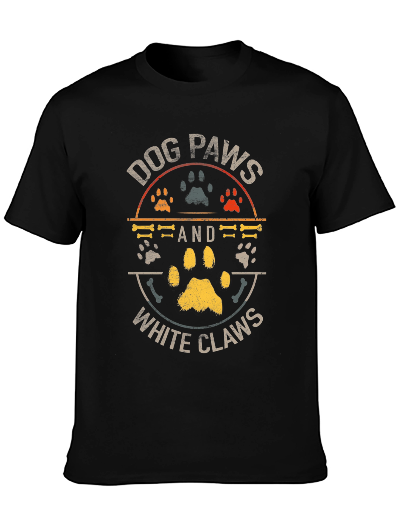 Dog Paws and White Claws Graphic Tee