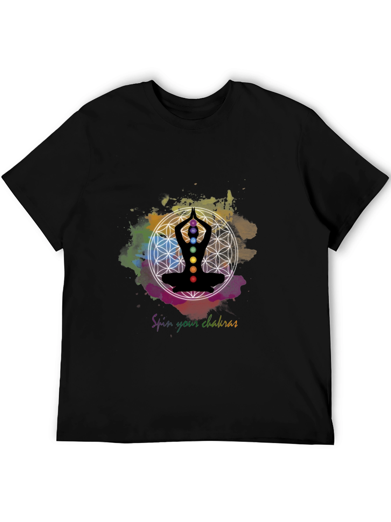 Chakra Spin T-Shirt - Meditate in Style