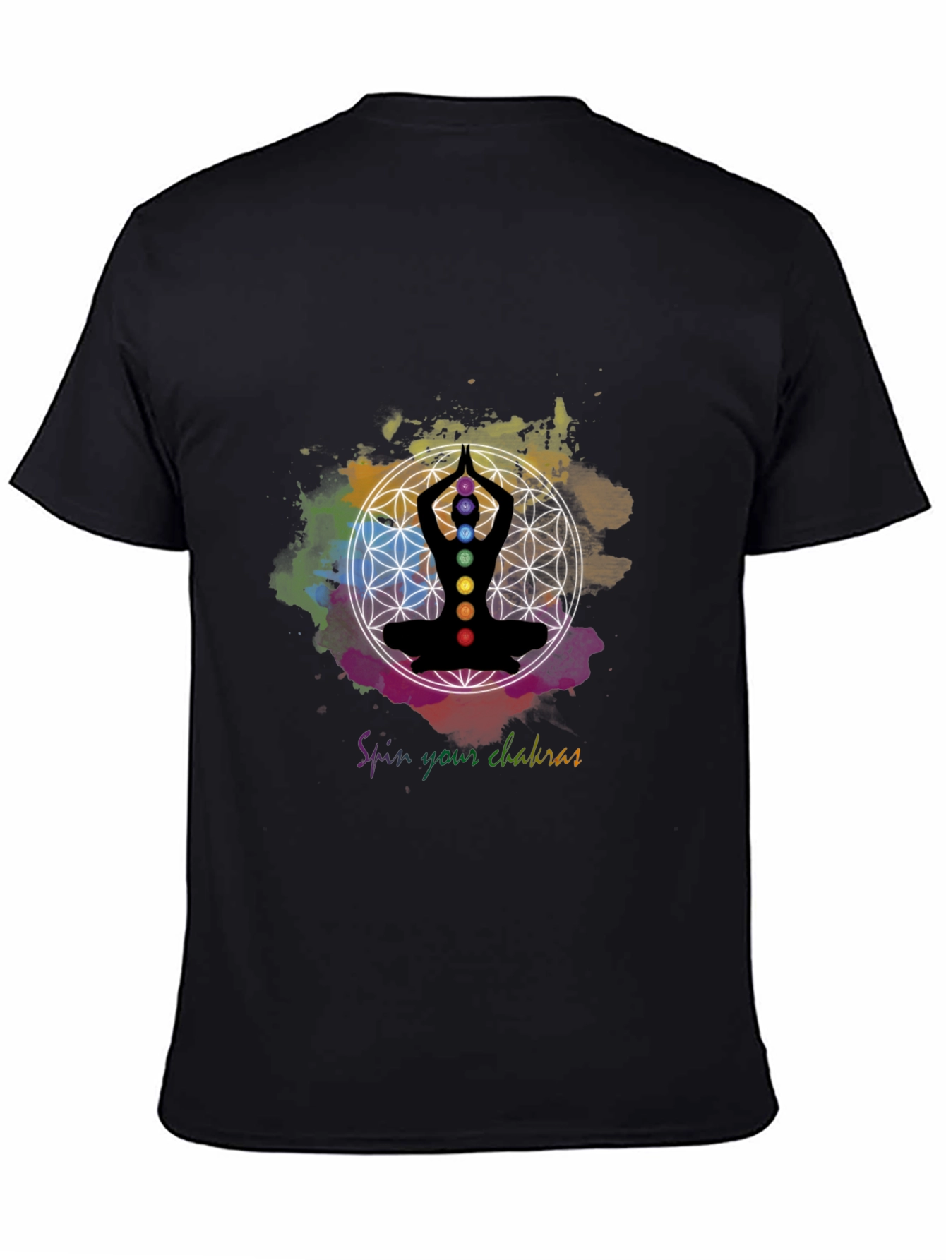 Chakra Spin T-Shirt - Meditate in Style