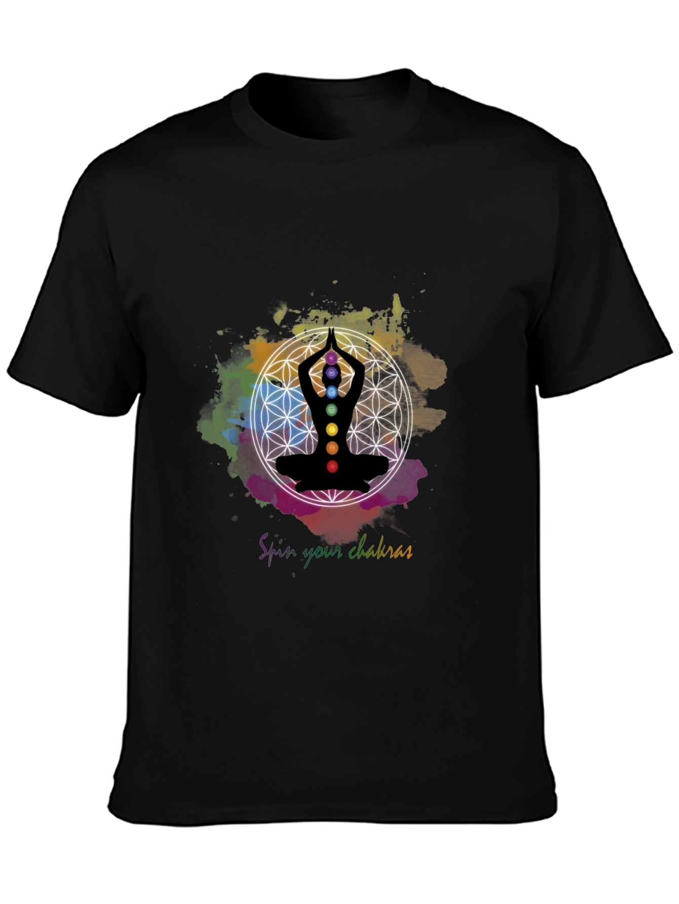 Chakra Spin T-Shirt - Meditate in Style