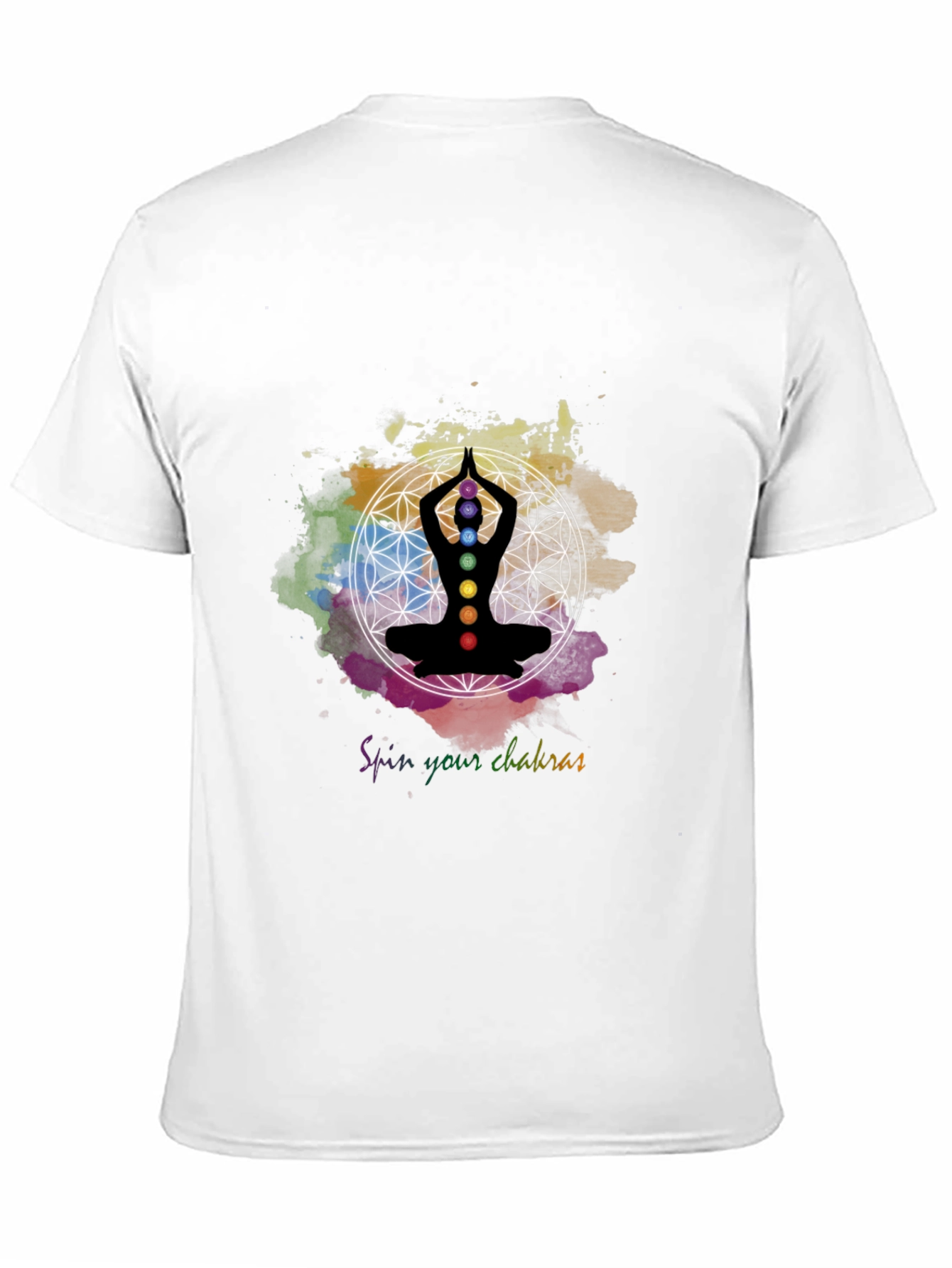 Chakra Spin T-Shirt - Meditate in Style