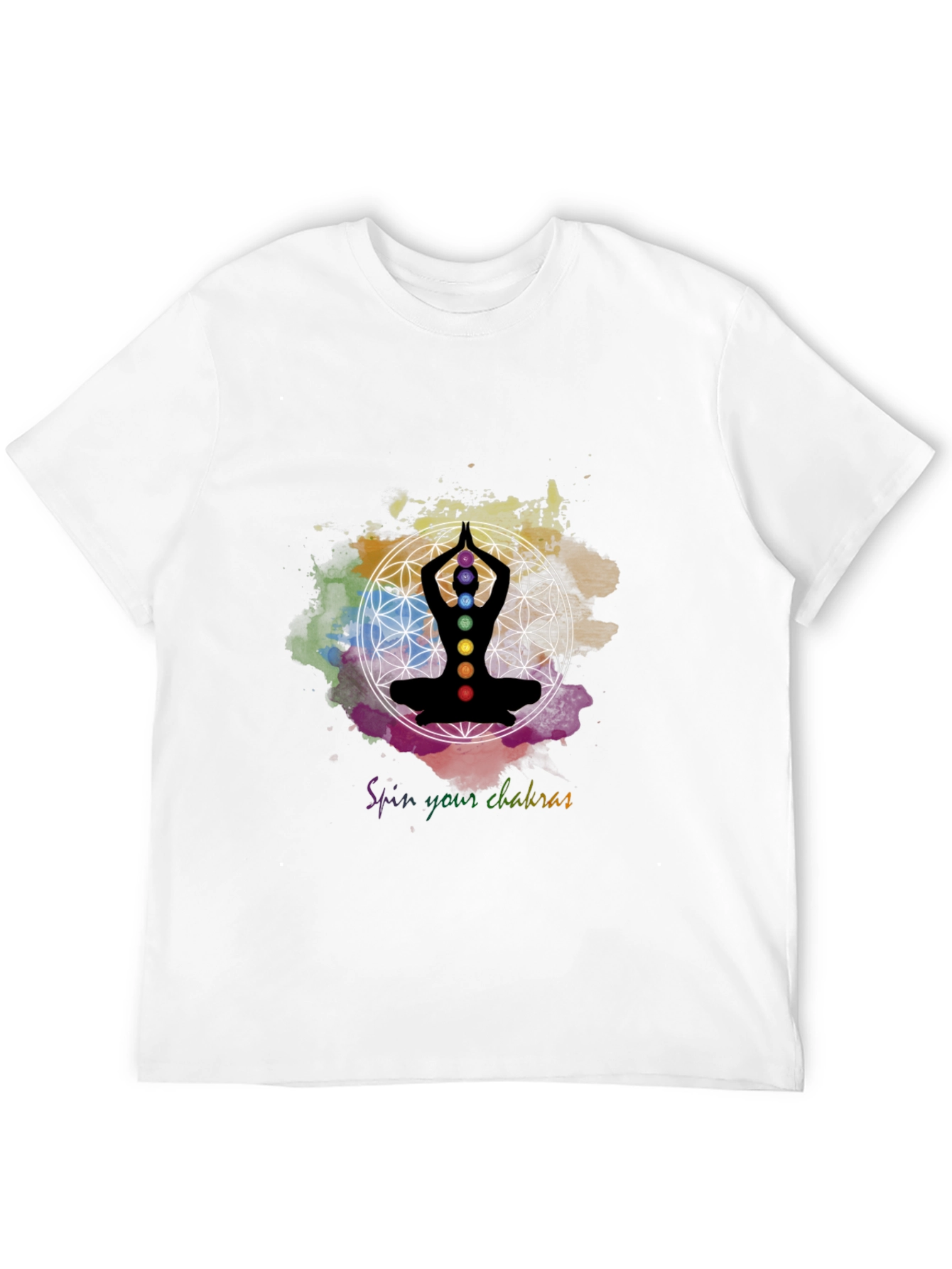 Chakra Spin T-Shirt - Meditate in Style