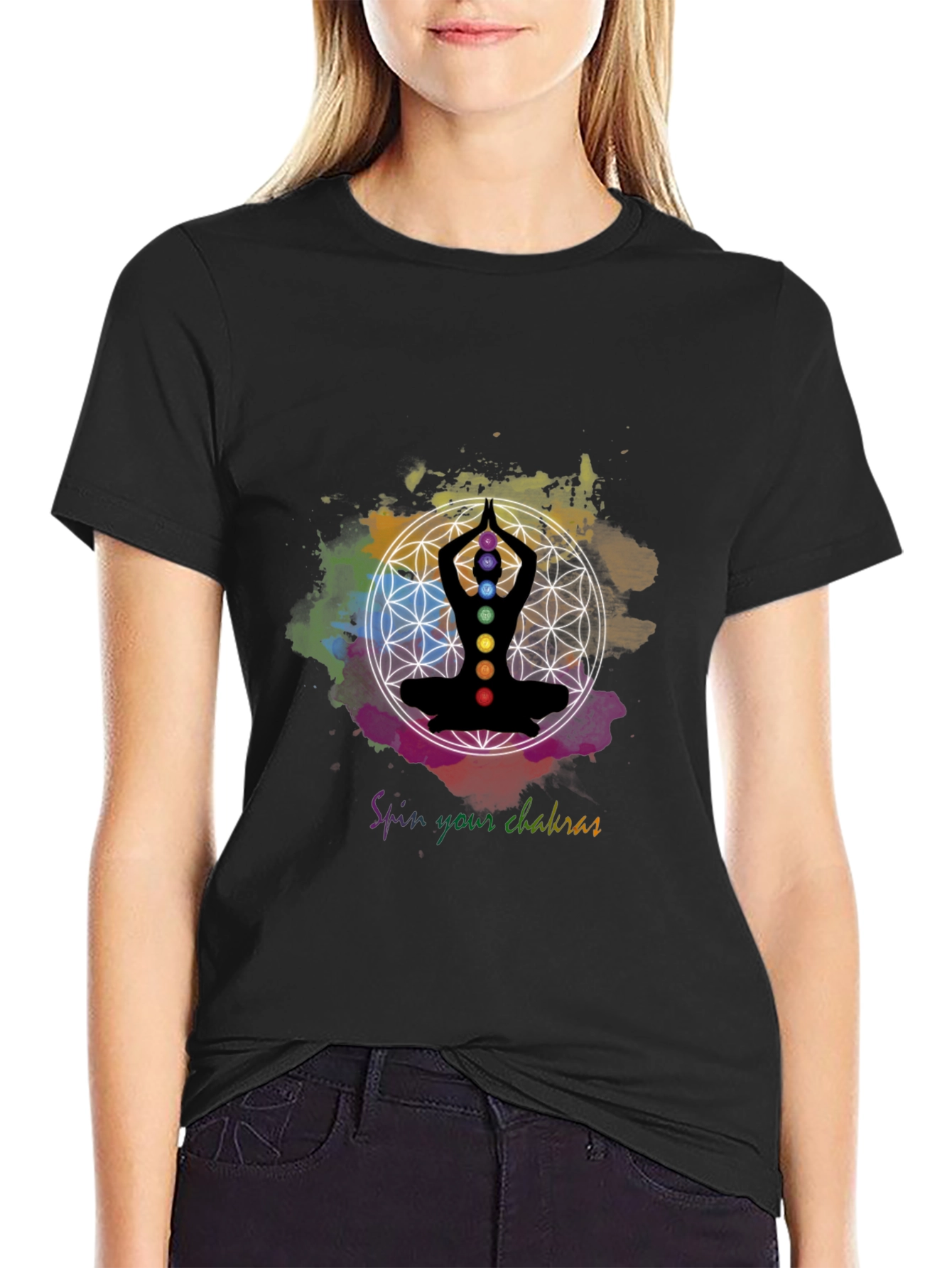 Chakra Spin T-Shirt - Meditate in Style
