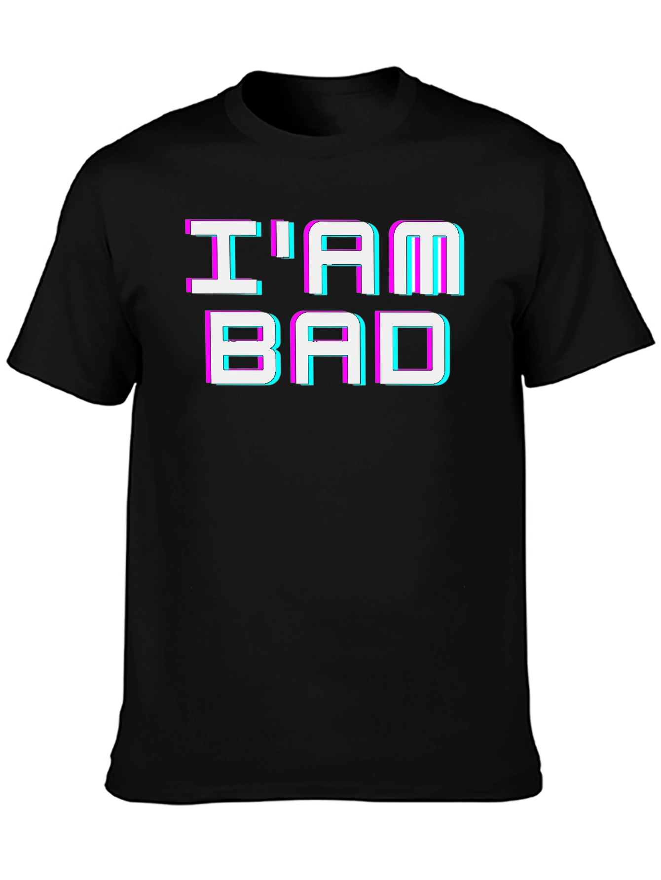 Im Bad 3D Glitch T-Shirt