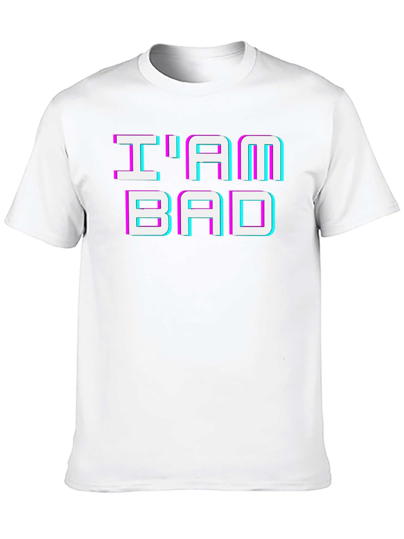 Im Bad 3D Glitch T-Shirt