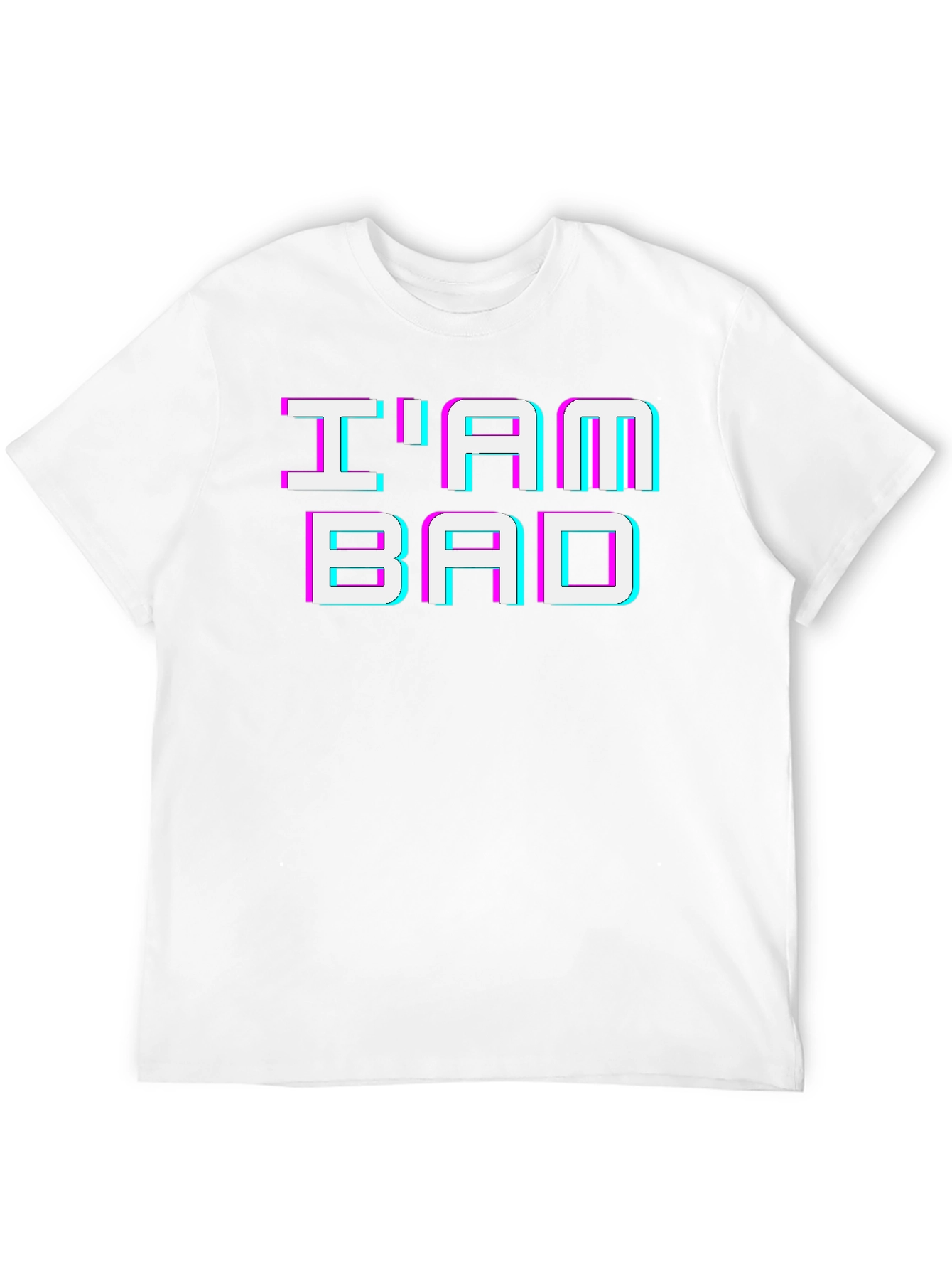Im Bad 3D Glitch T-Shirt