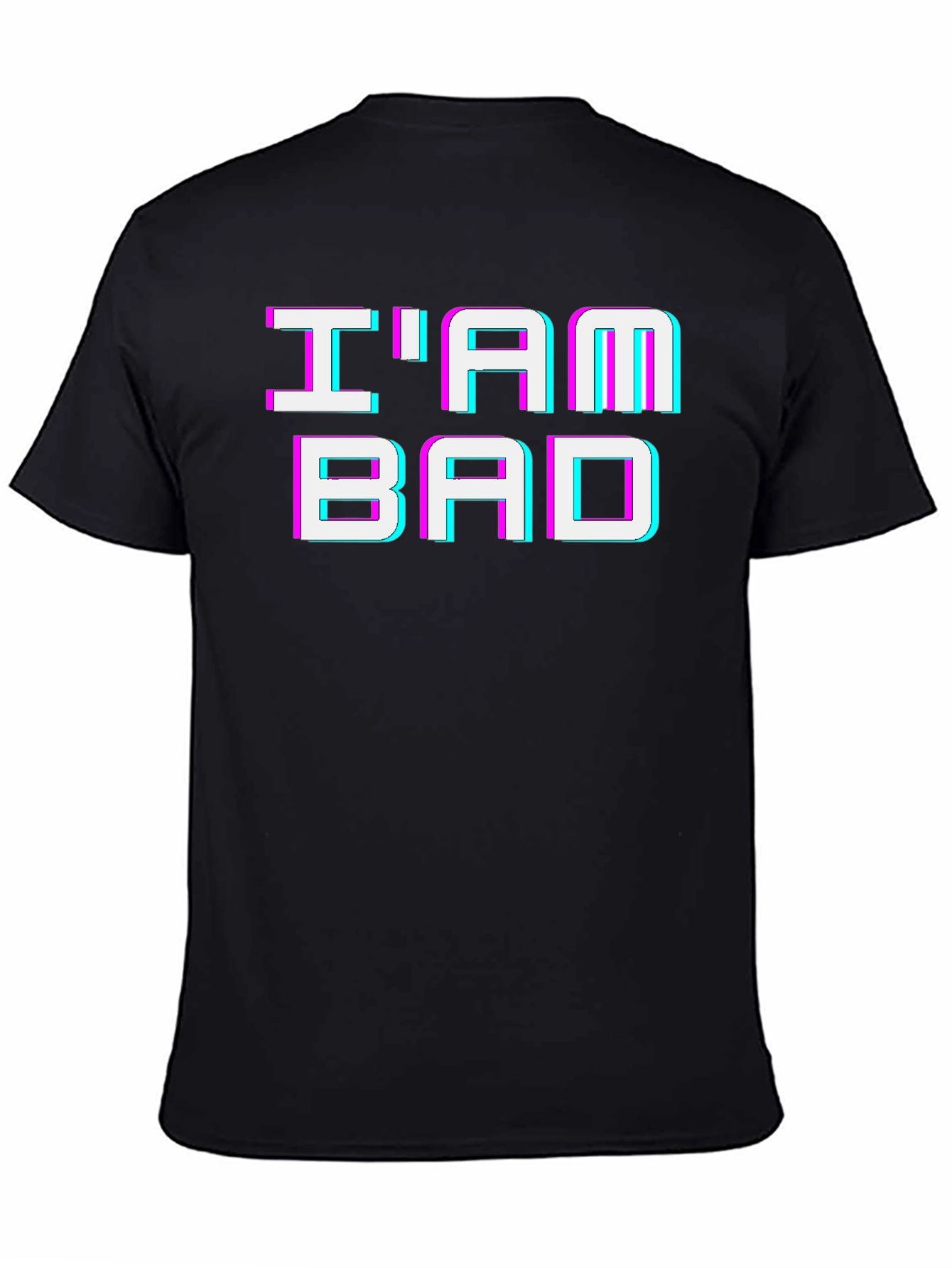 Im Bad 3D Glitch T-Shirt