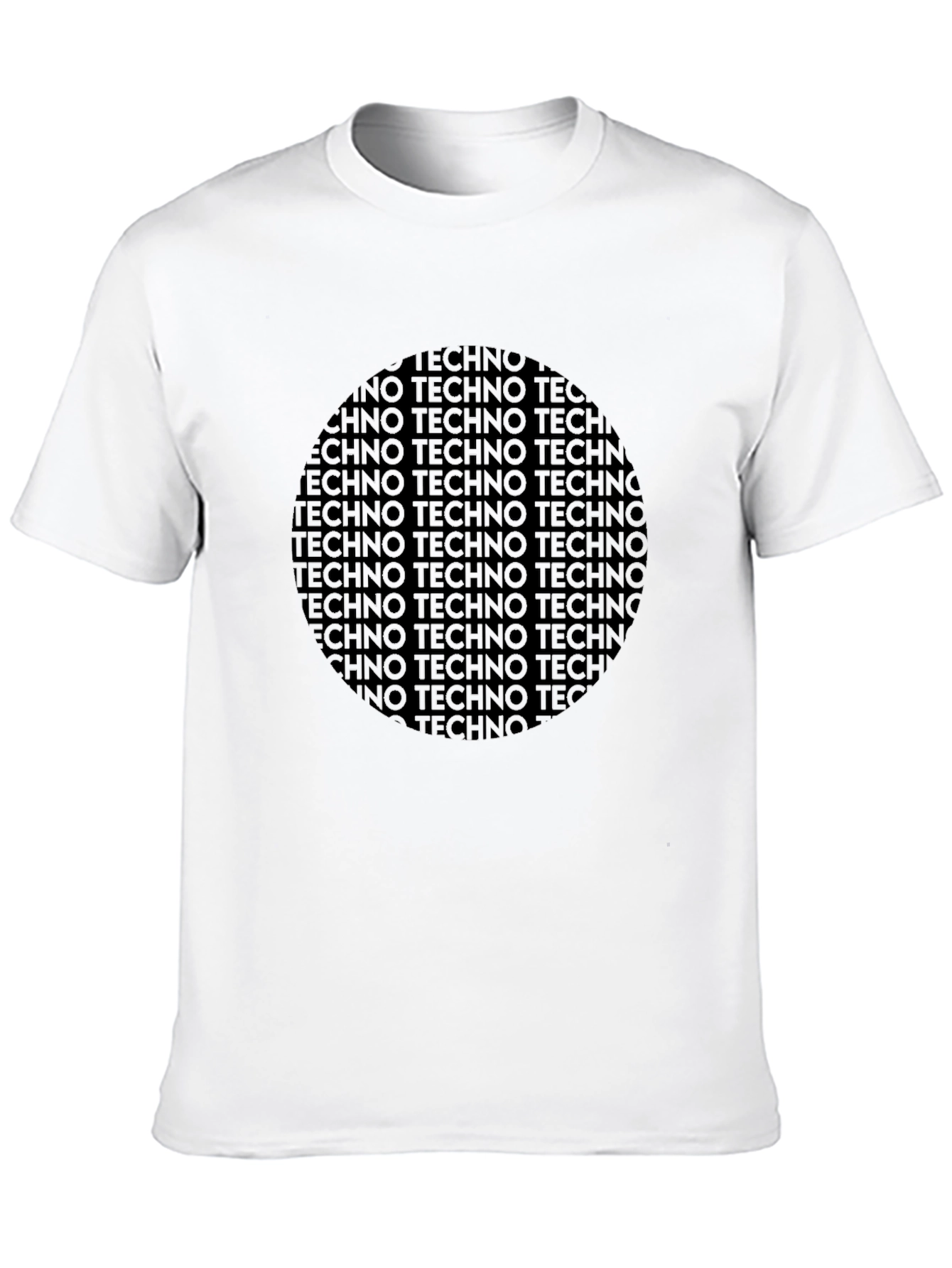 Techno Word Art Graphic T-Shirt