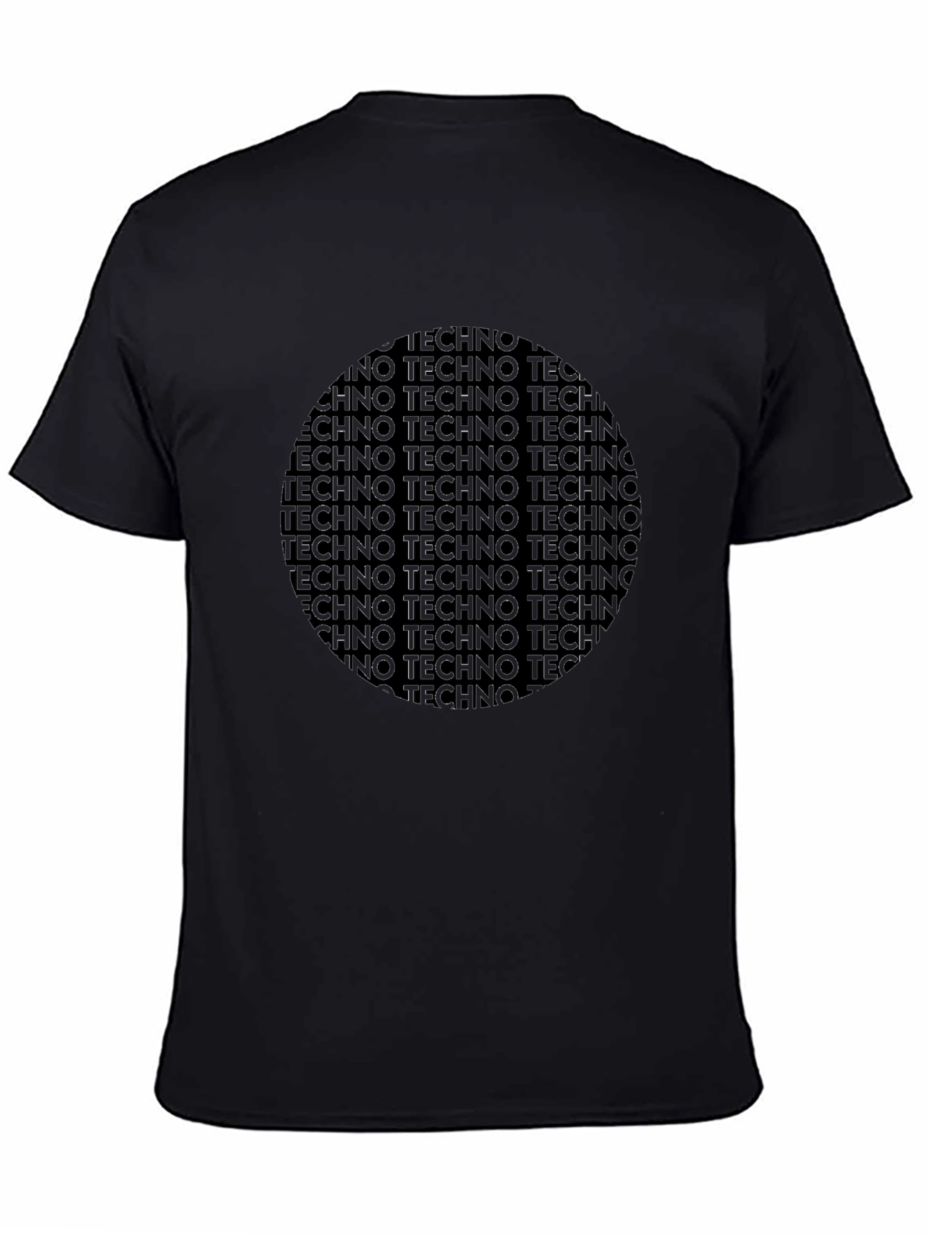 Techno Word Art Graphic T-Shirt