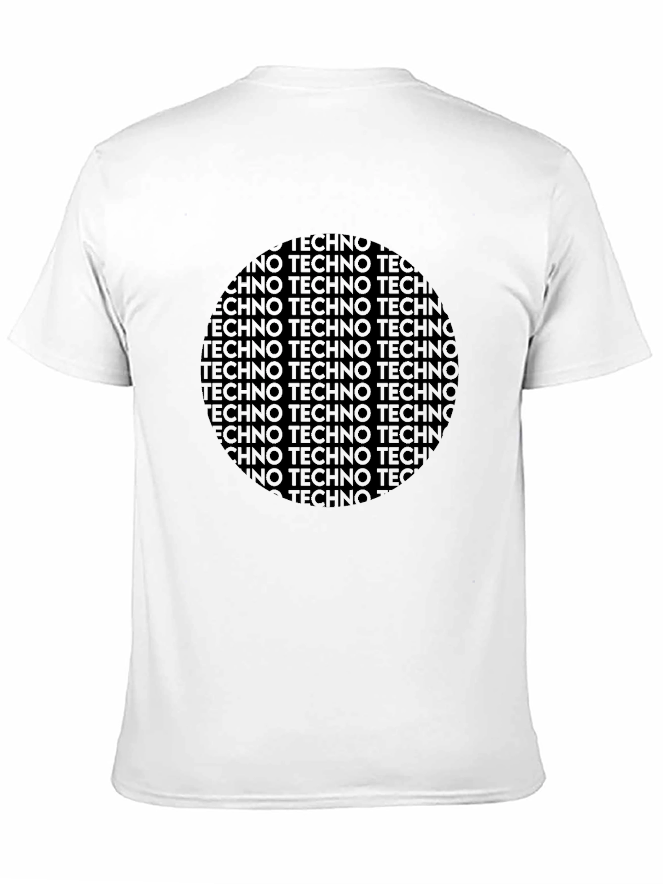 Techno Word Art Graphic T-Shirt