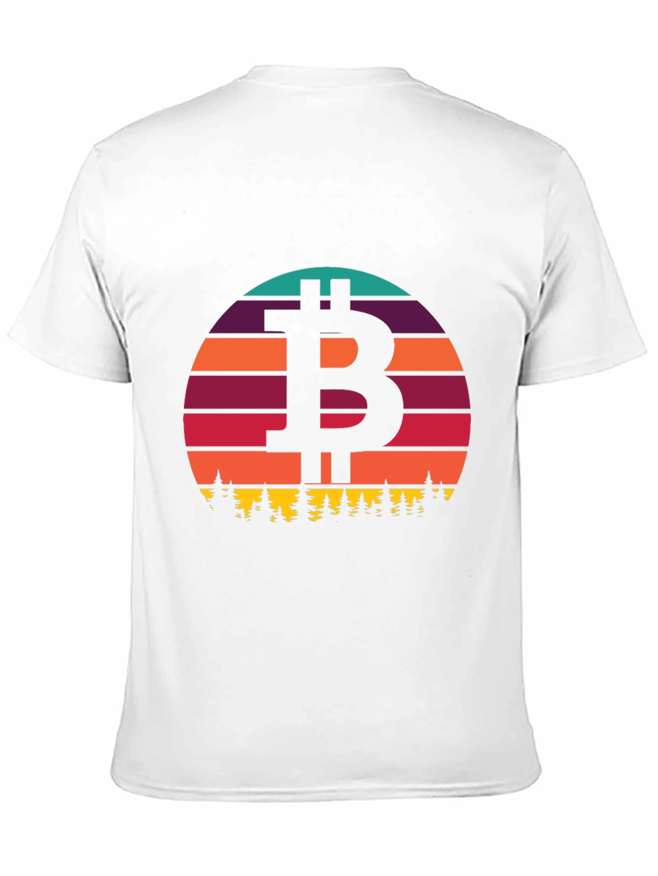 Bitcoin Sunset T-Shirt - Crypto Style