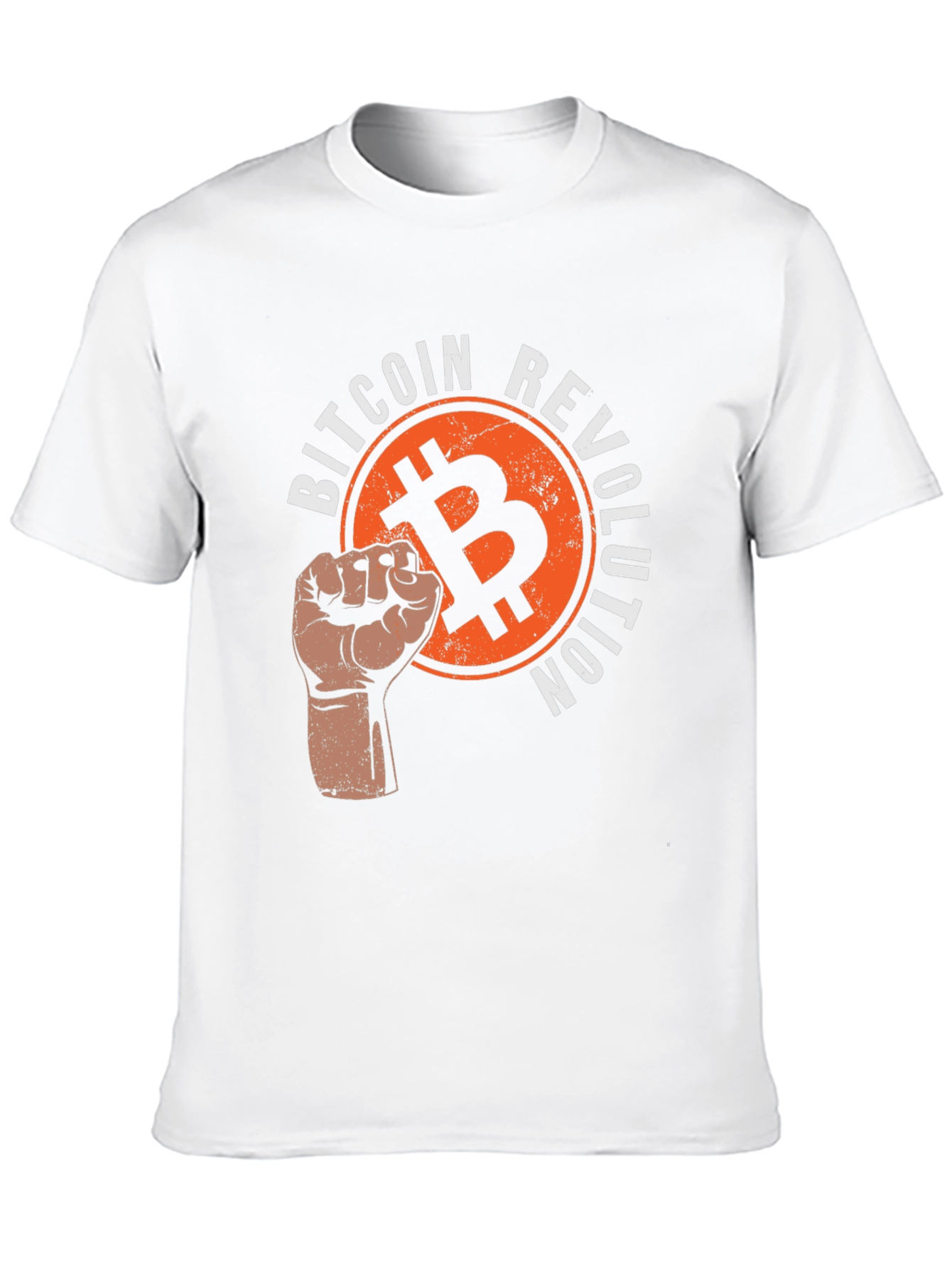 Bitcoin Revolution Graphic T-Shirt - Black