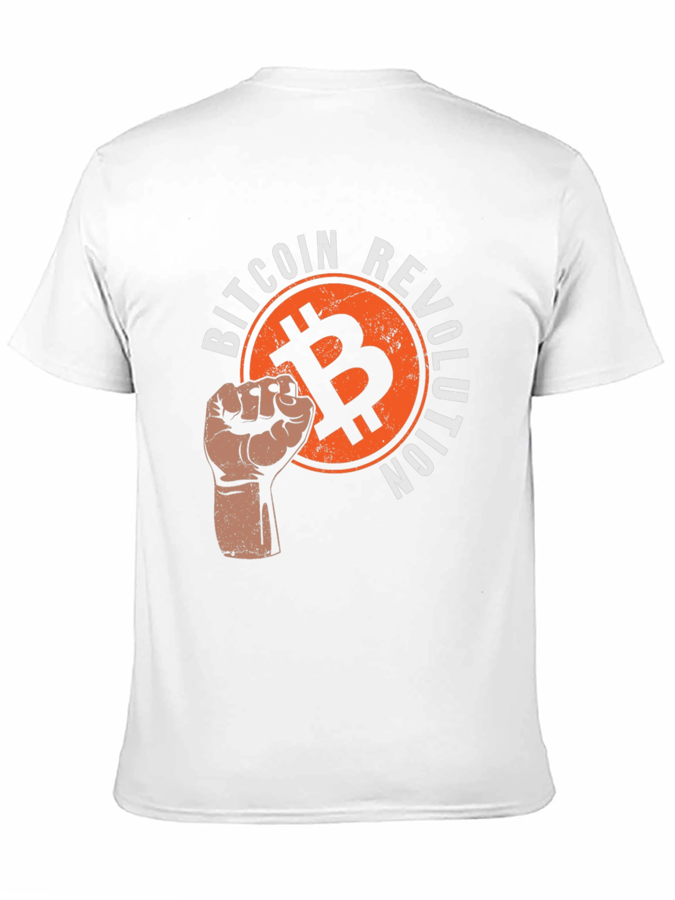 Bitcoin Revolution Graphic T-Shirt - Black
