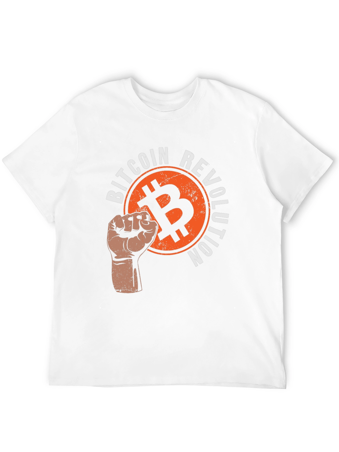 Bitcoin Revolution Graphic T-Shirt - Black