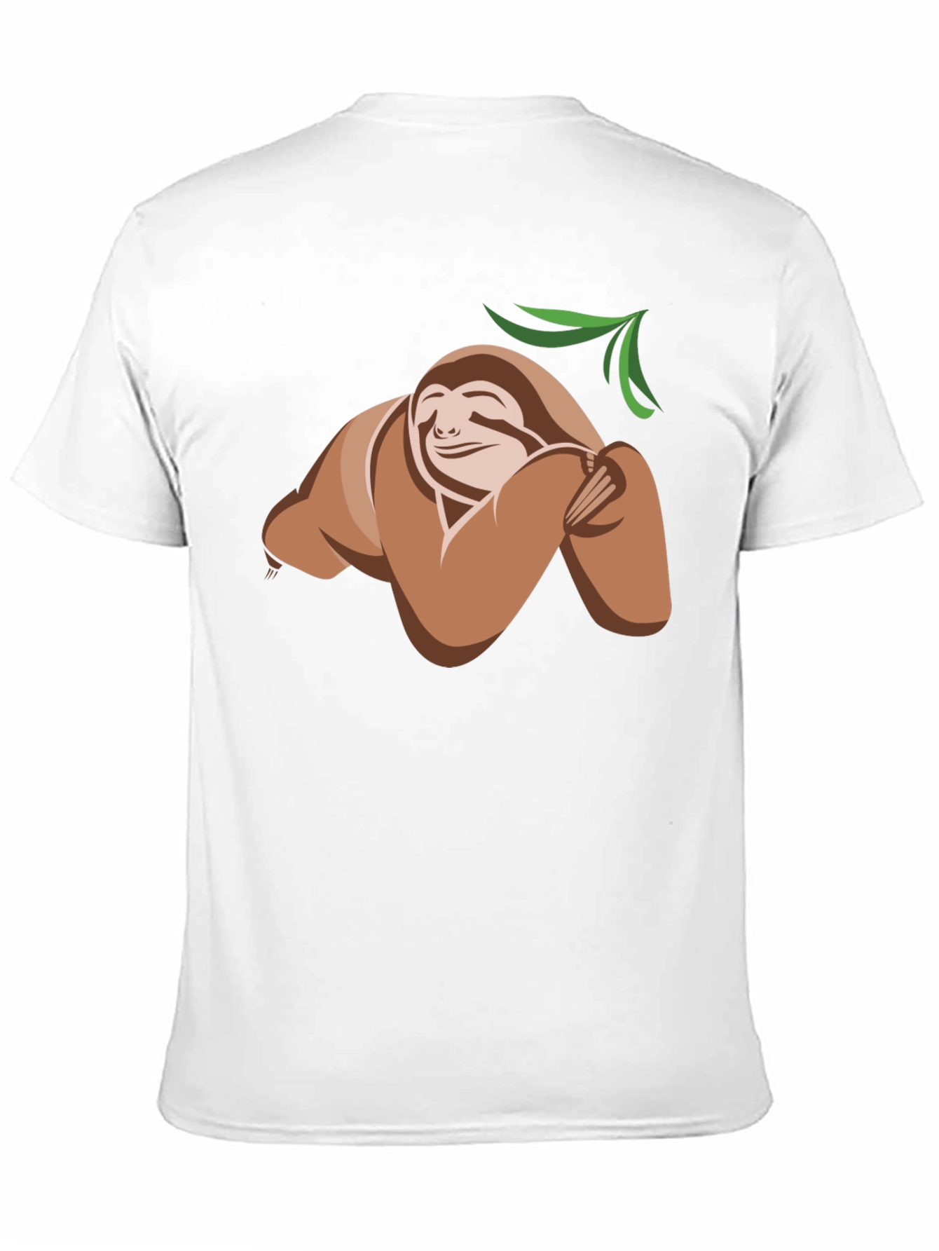 Cute Sloth Graphic Tee - Relaxed Style
