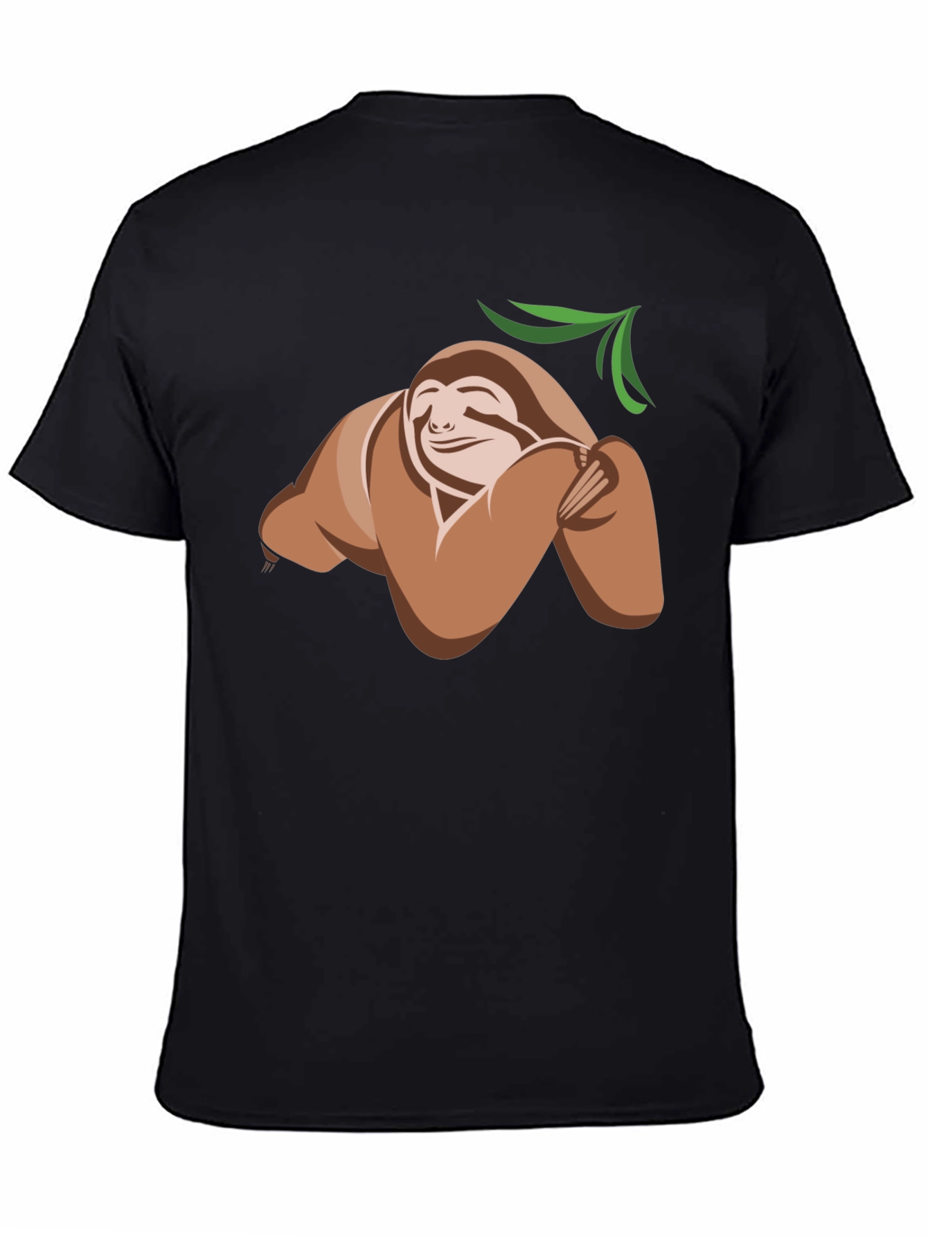 Cute Sloth Graphic Tee - Relaxed Style