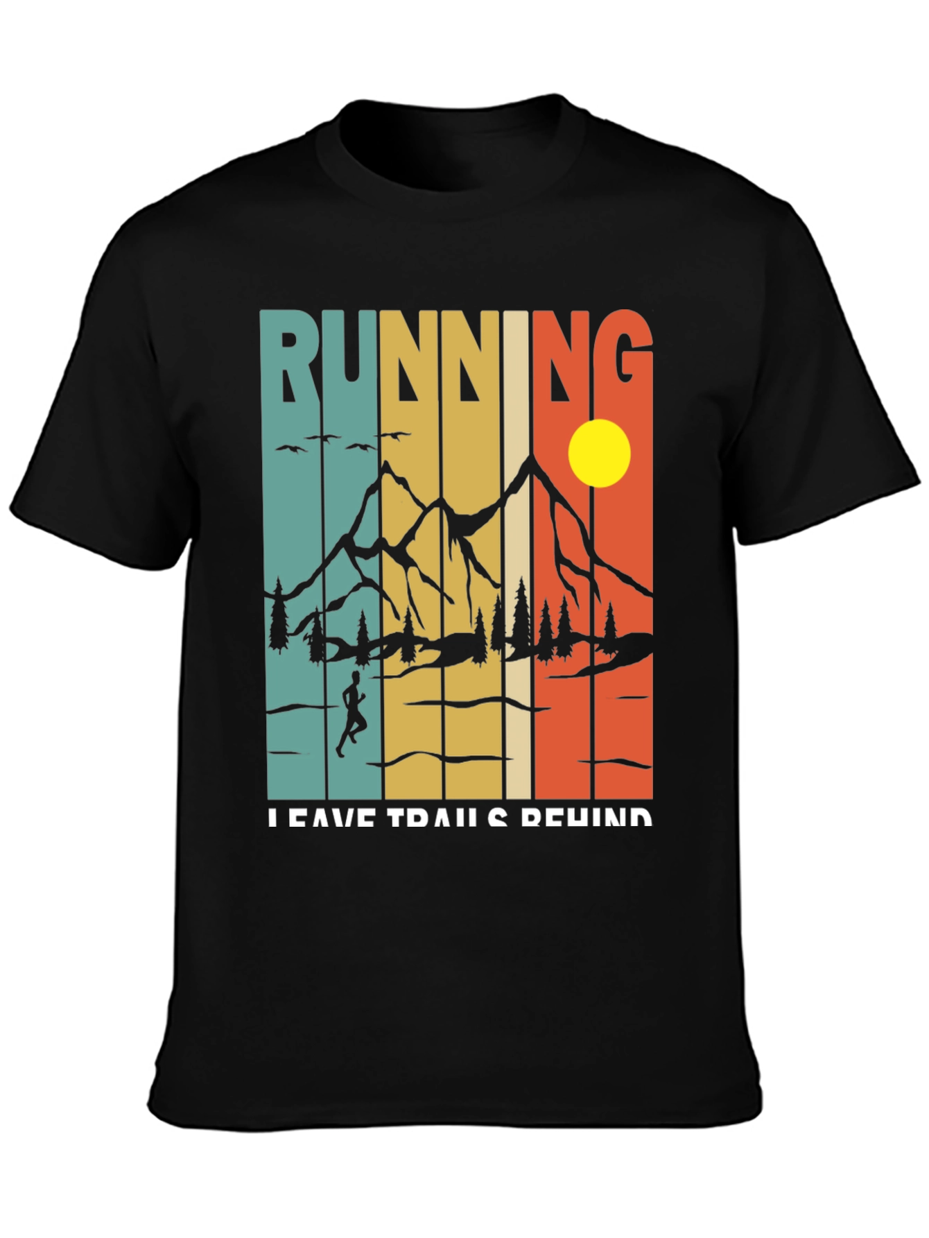 Running Leave Trails Behind Graphic Tee