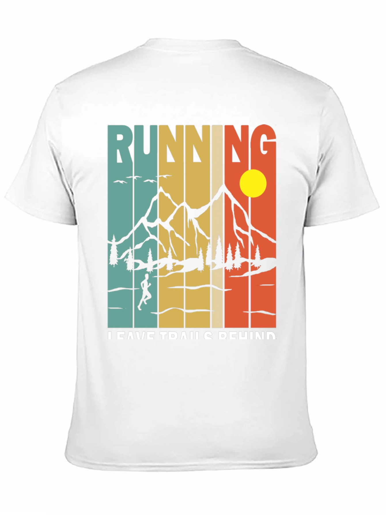 Running Leave Trails Behind Graphic Tee