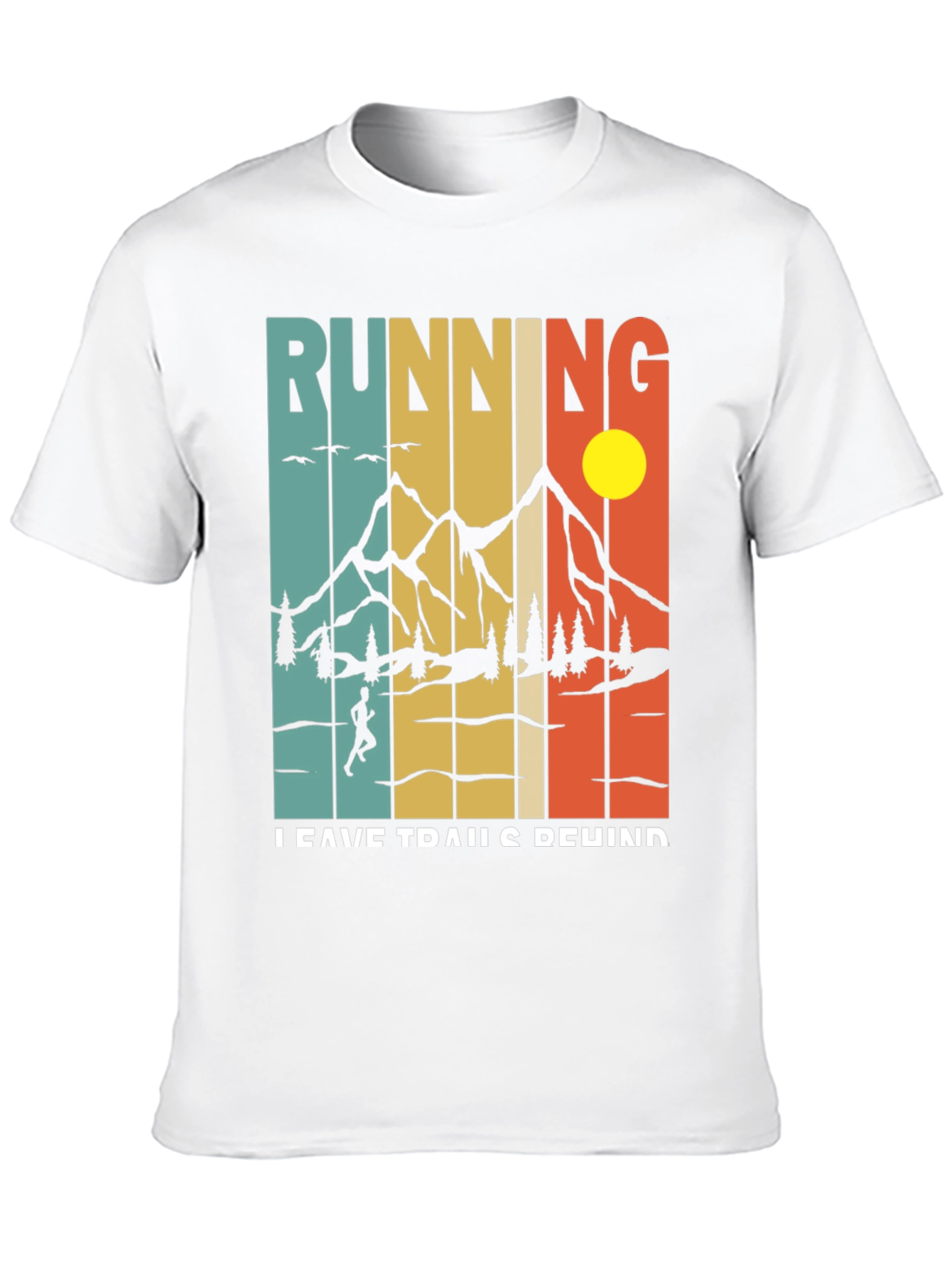 Running Leave Trails Behind Graphic Tee