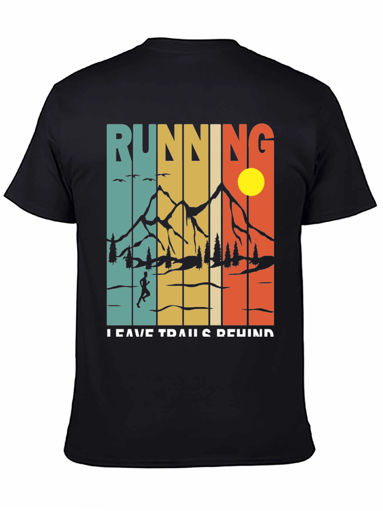 Running Leave Trails Behind Graphic Tee