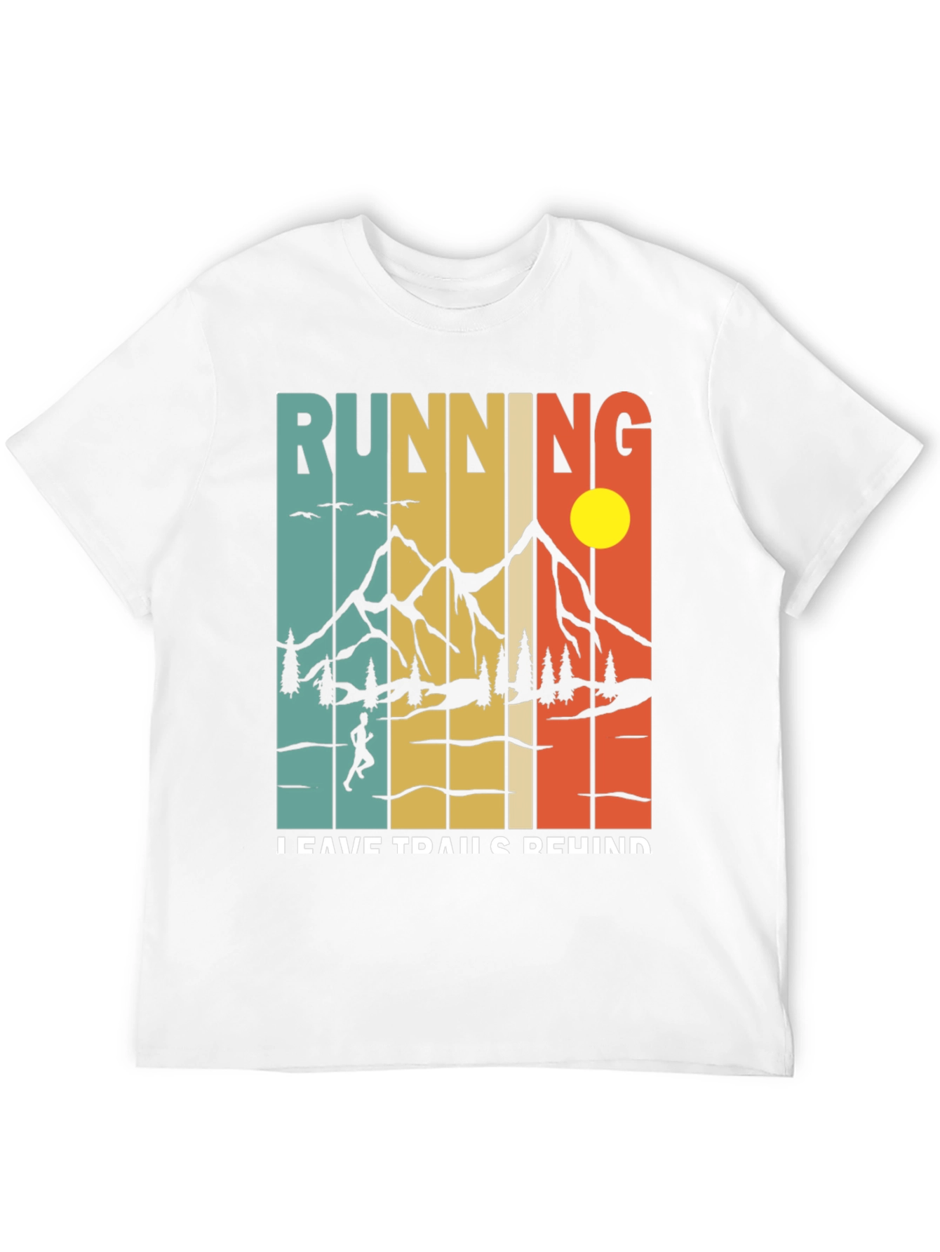 Running Leave Trails Behind Graphic Tee
